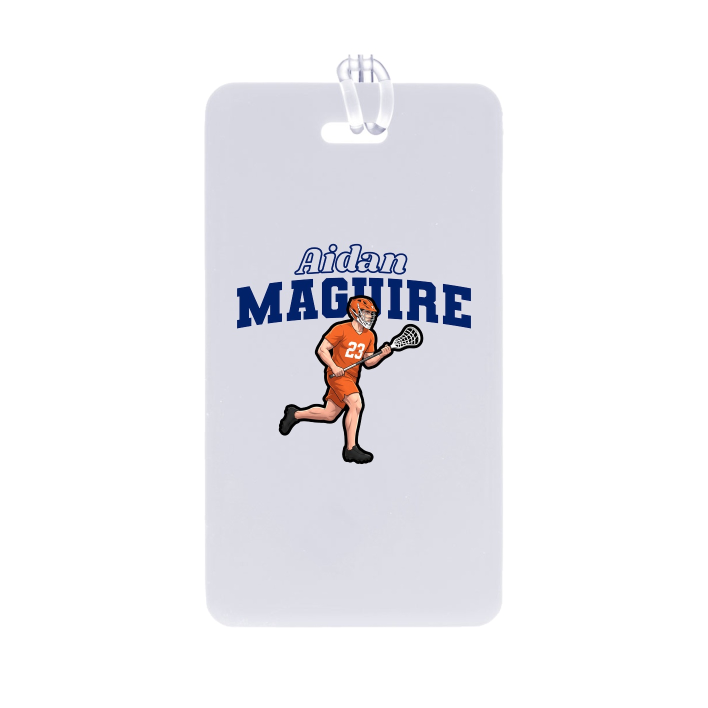 Bag Tag — Name Arch in Classic
