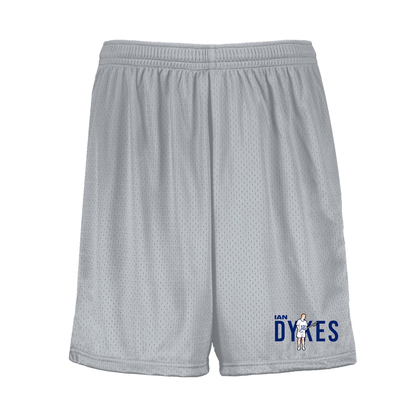 Shorts — Player Name in Silver