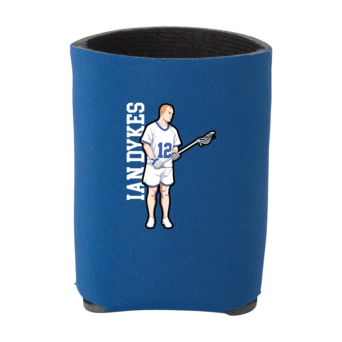 Can Holder — Name Vertical in Royal