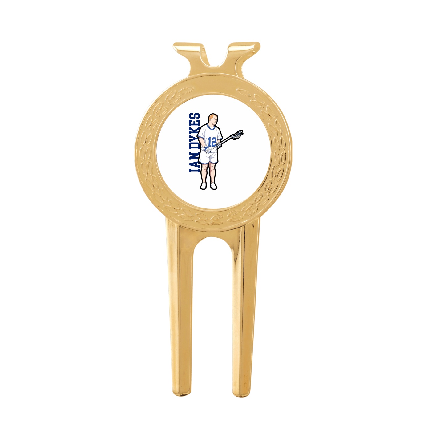 Divot Tool with Ball Marker — Name Vertical in Classic