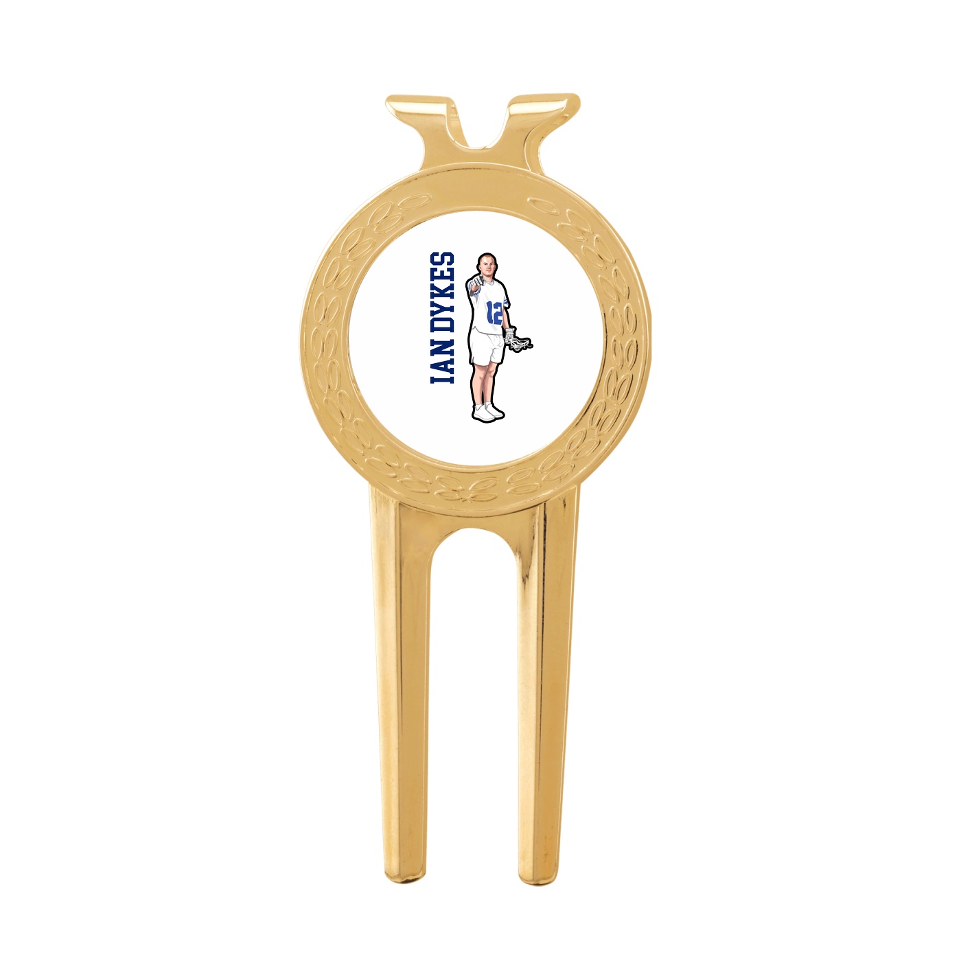 Divot Tool with Ball Marker — Name Vertical in Classic
