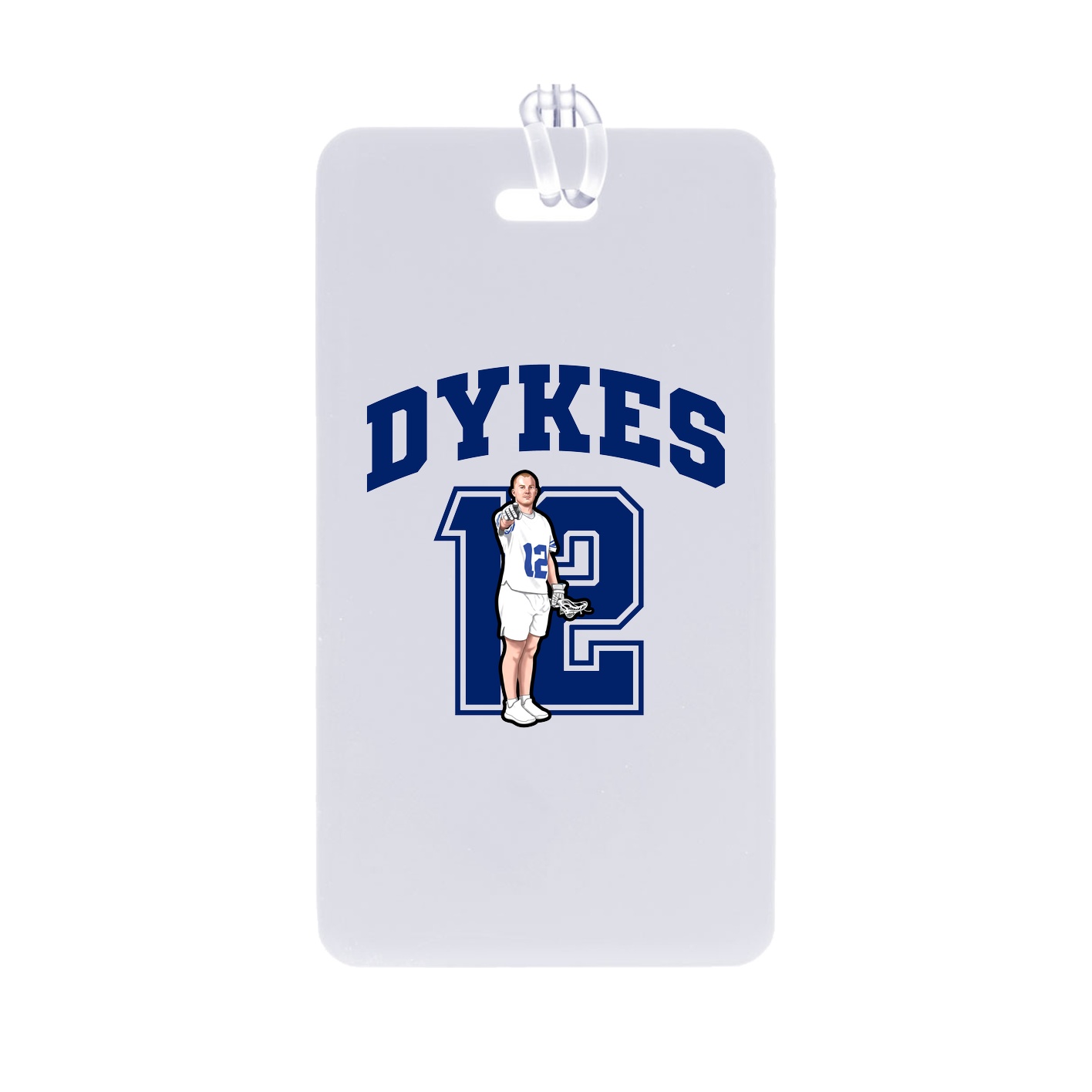 Bag Tag — Number in Classic