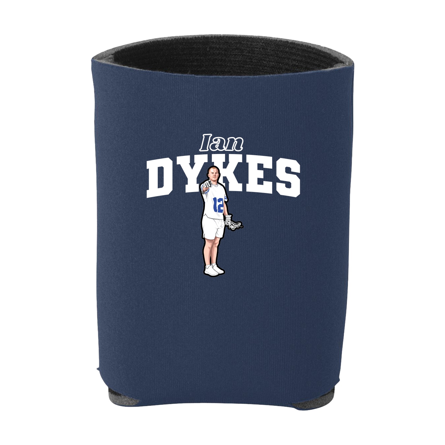 Can Holder — Name Arch in Navy