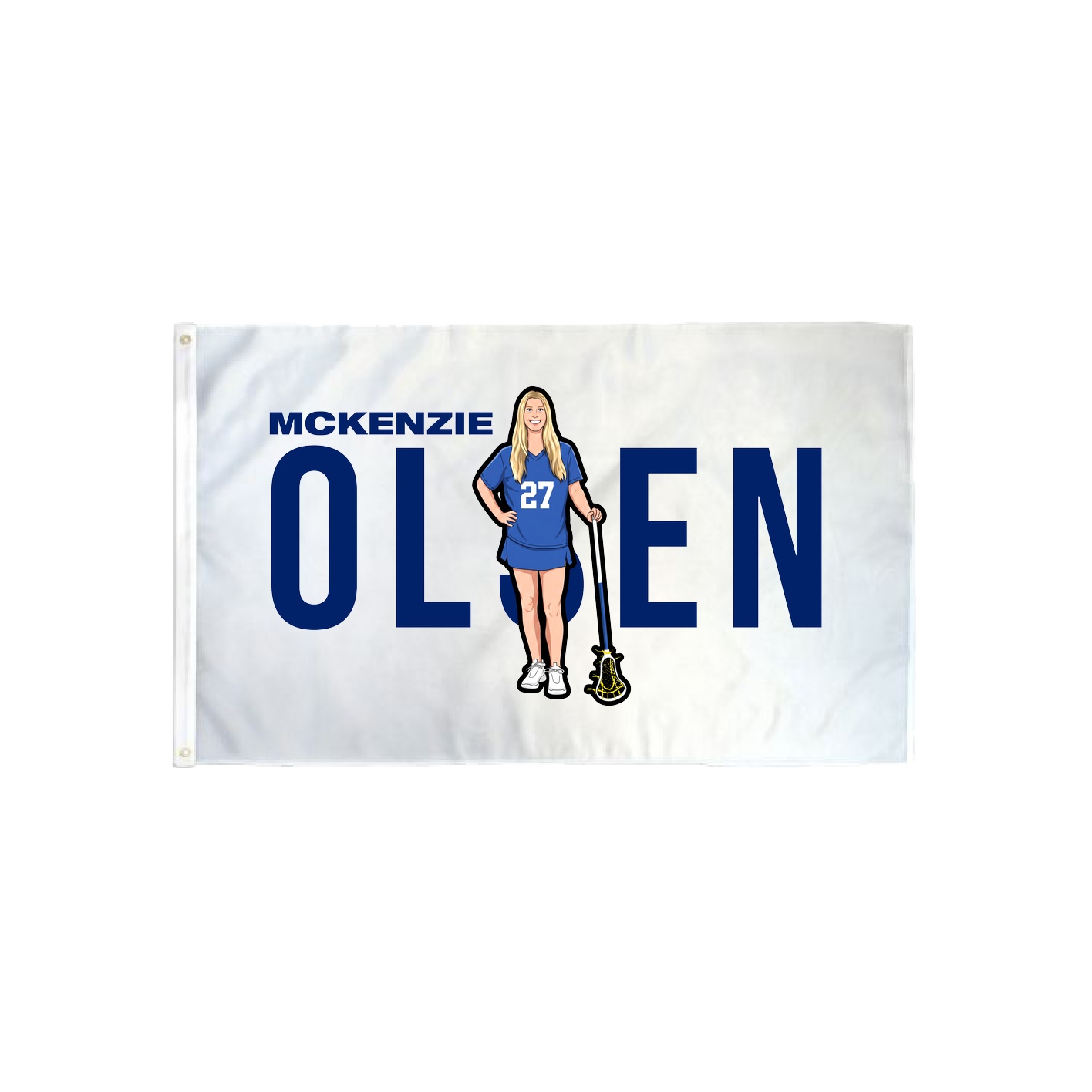 3x5 Flag — Player Name in Classic