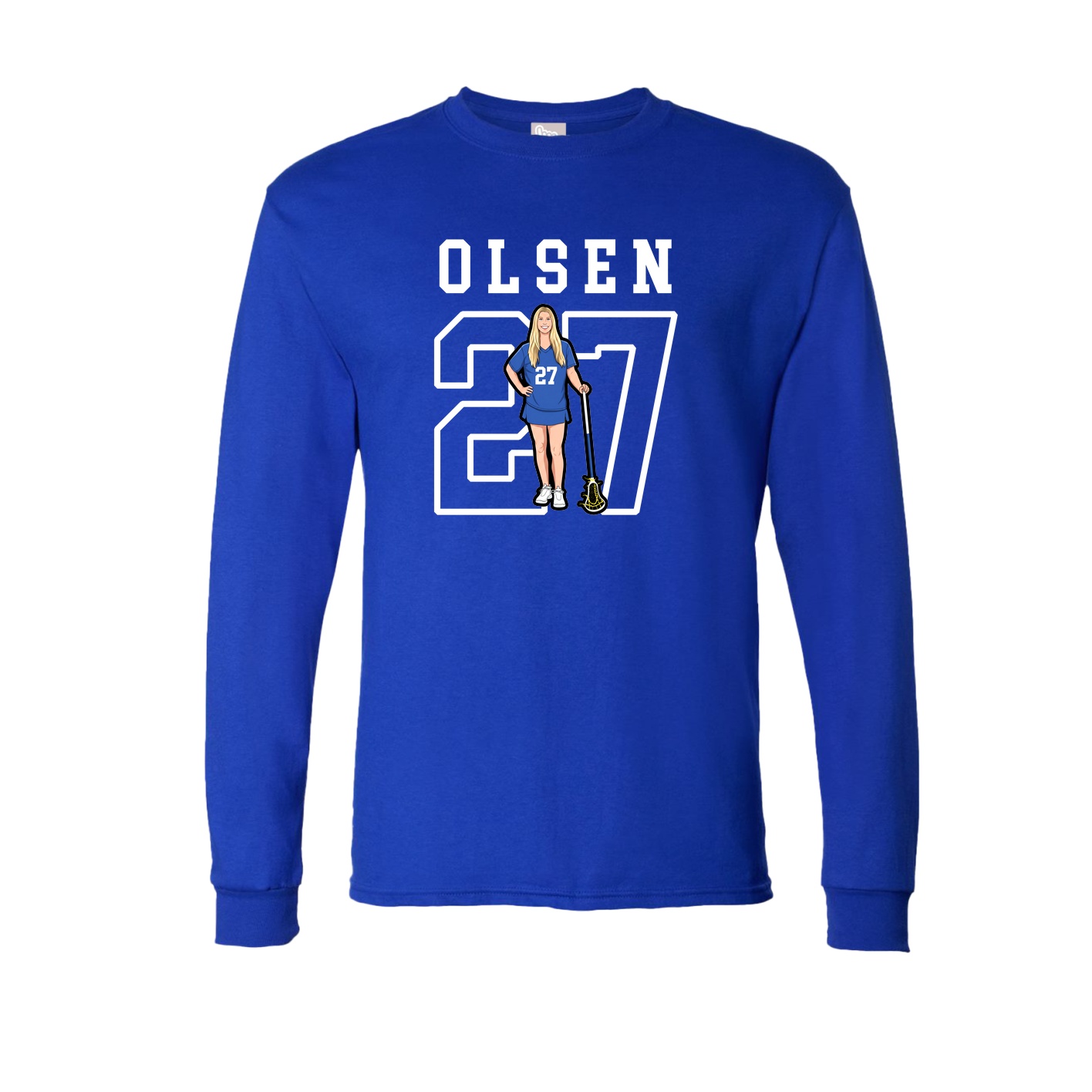 Long Sleeve Tee — Shirsey in Royal
