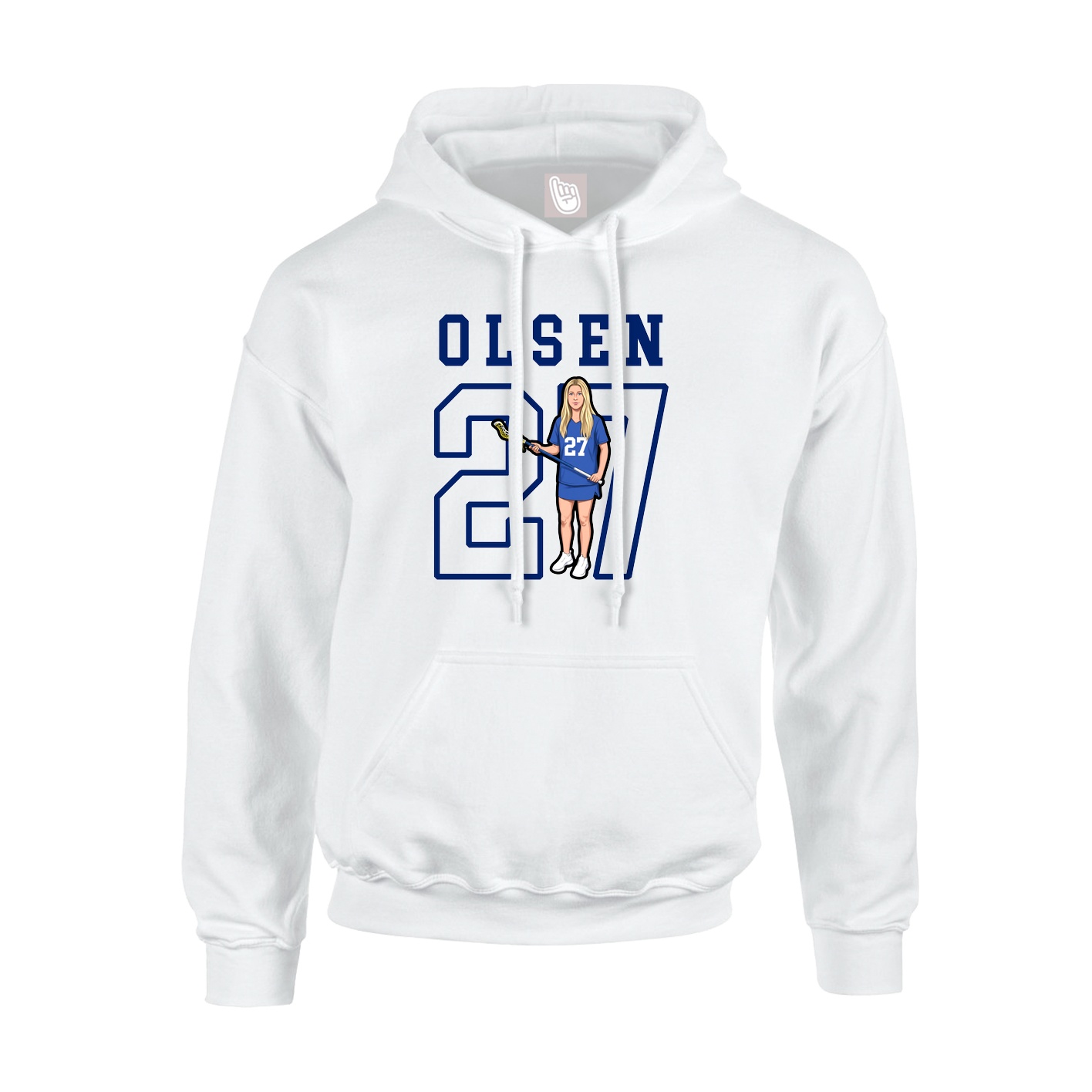 Youth Hoodie — Shirsey in White