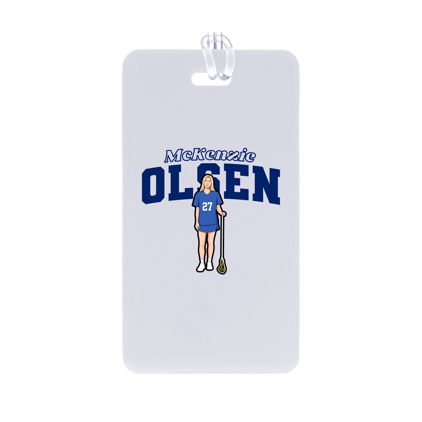 Bag Tag — Name Arch in Classic