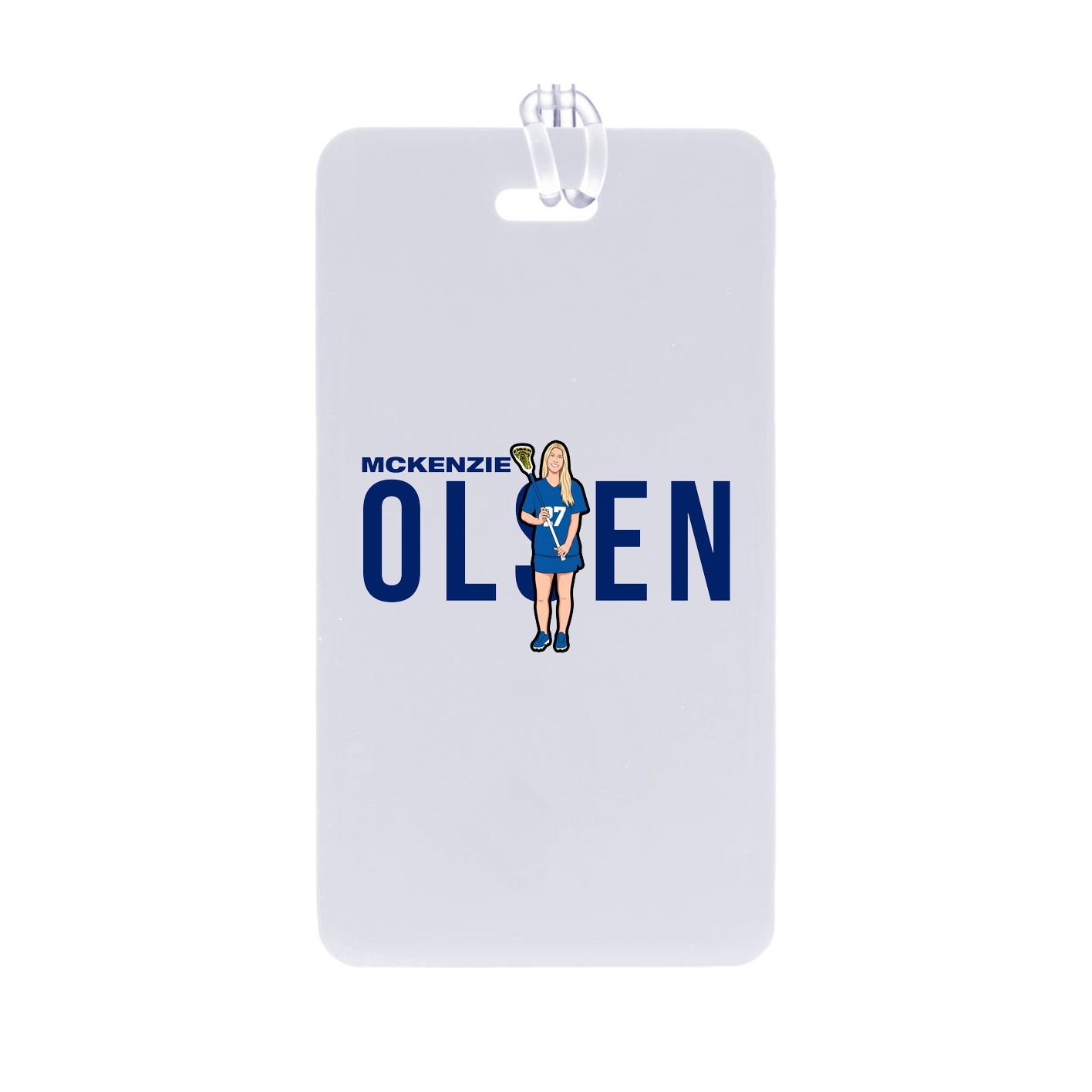 Bag Tag — Player Name in Classic