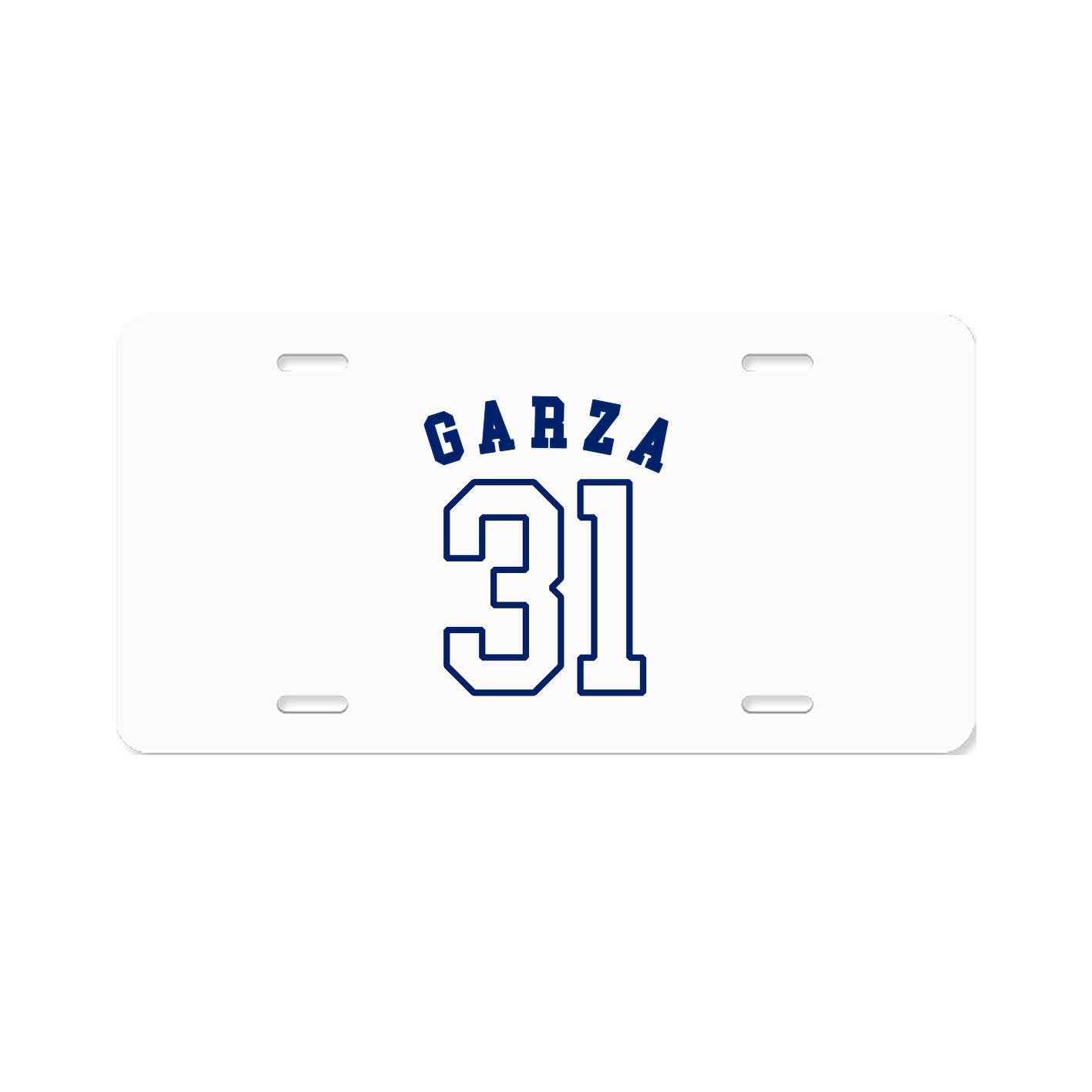 License Plate — Shirsey Arch in Classic