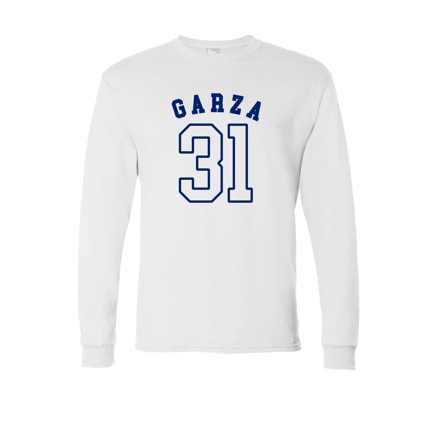 Long Sleeve Tee — Shirsey Arch in White