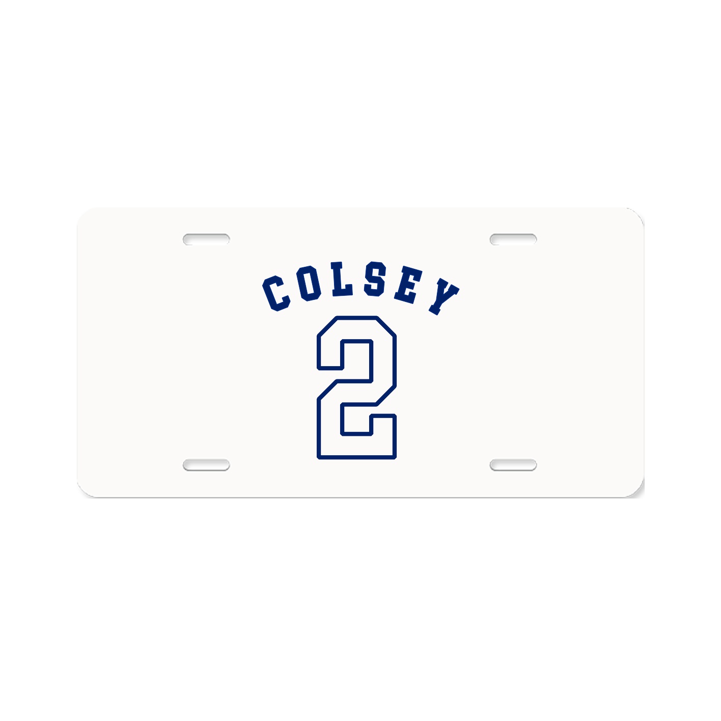 License Plate — Shirsey Arch in Classic