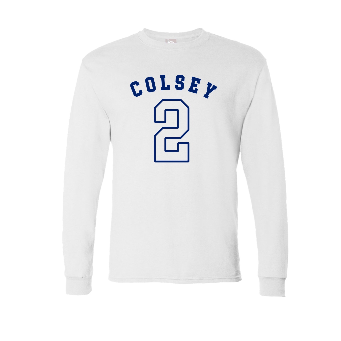 Long Sleeve Tee — Shirsey Arch in White