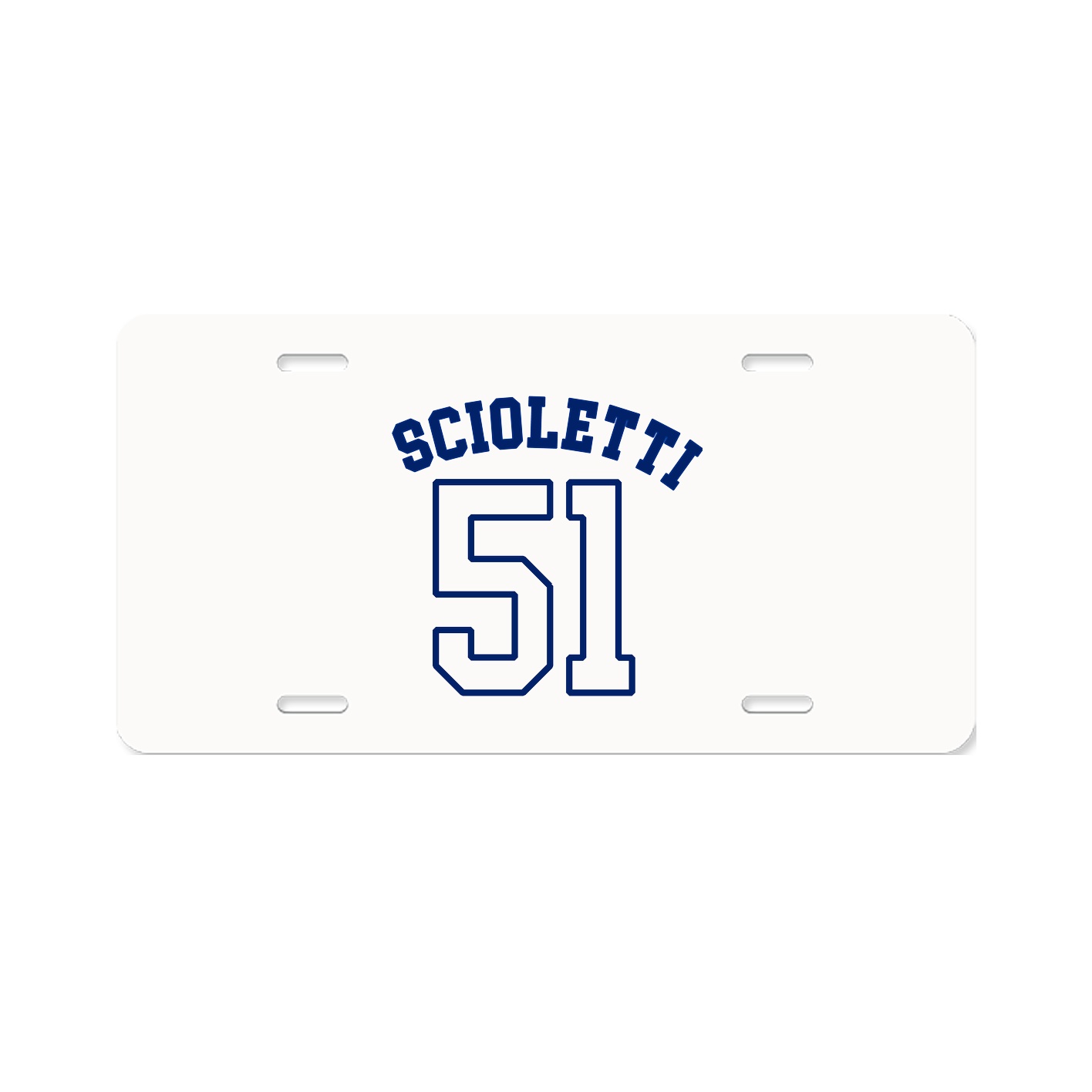 License Plate — Shirsey Arch in Classic