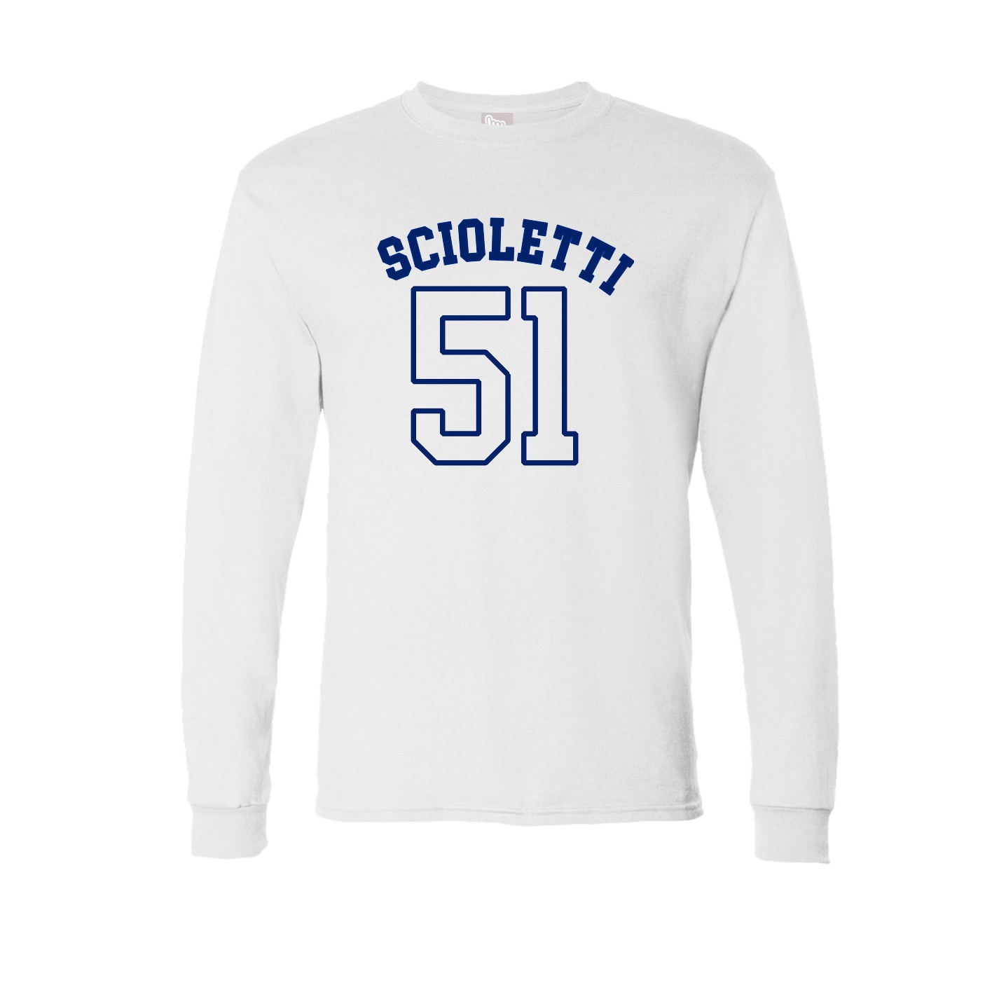 Long Sleeve Tee — Shirsey Arch in White