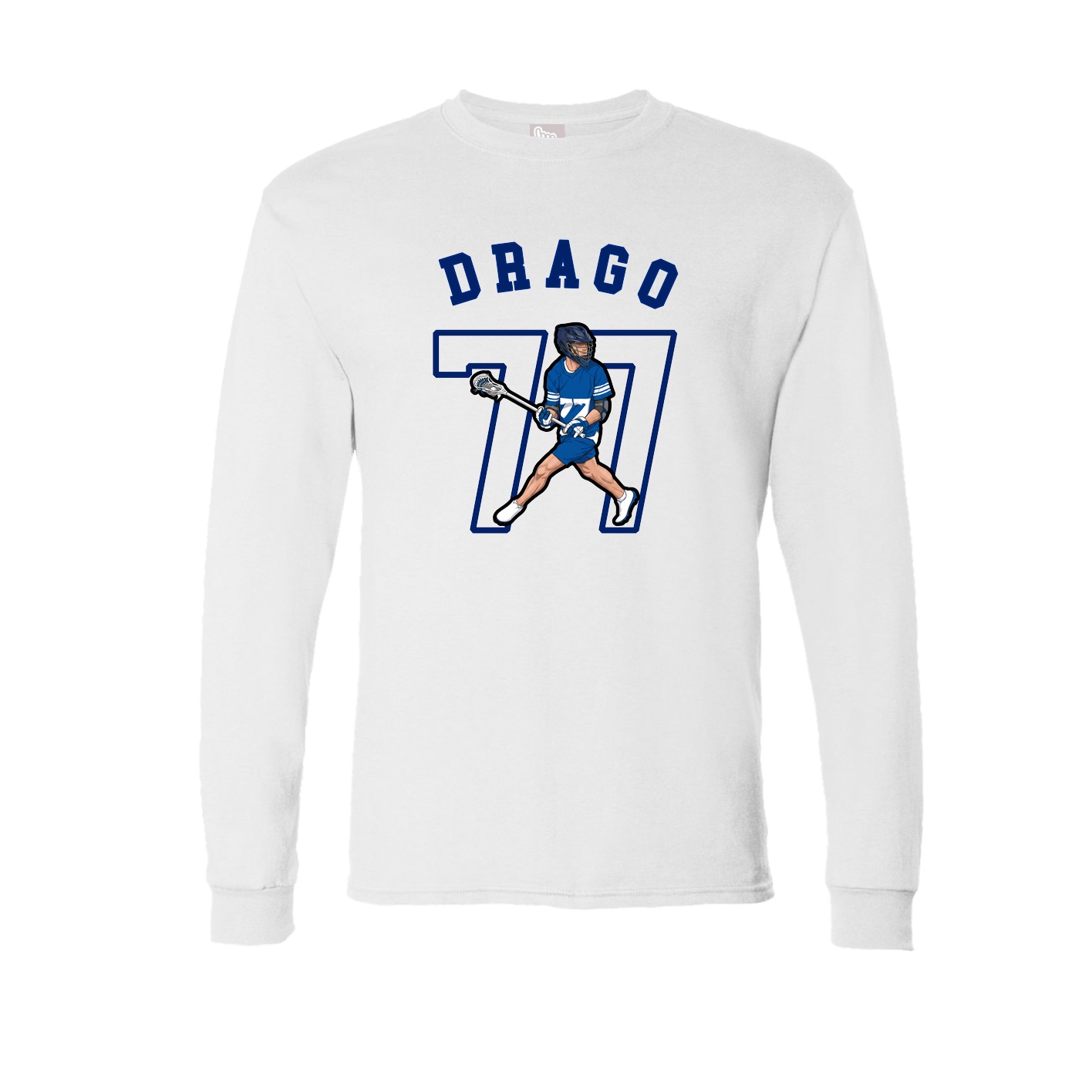 Long Sleeve Tee — Shirsey Arch in White