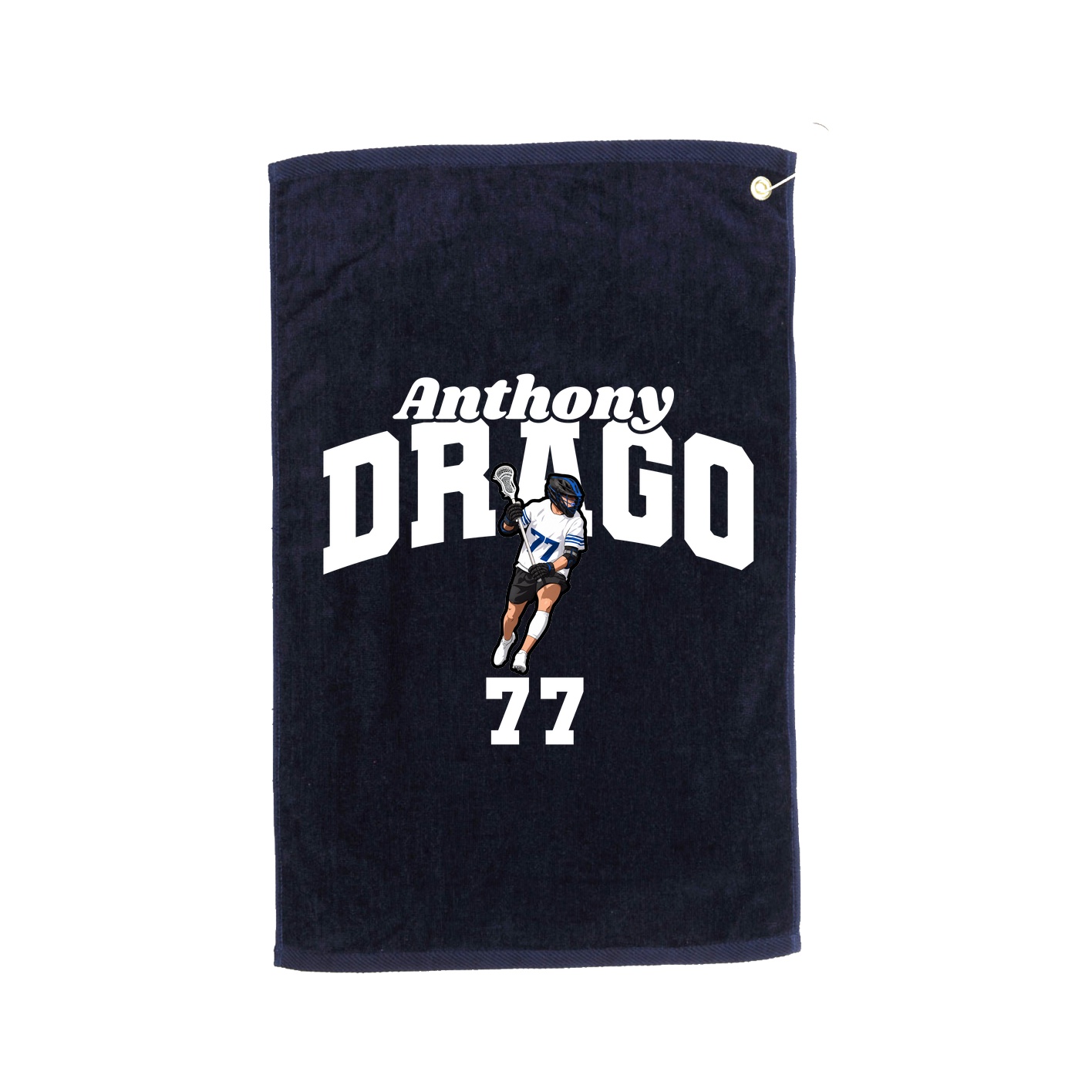 Golf Towel — Signature Arch in Navy