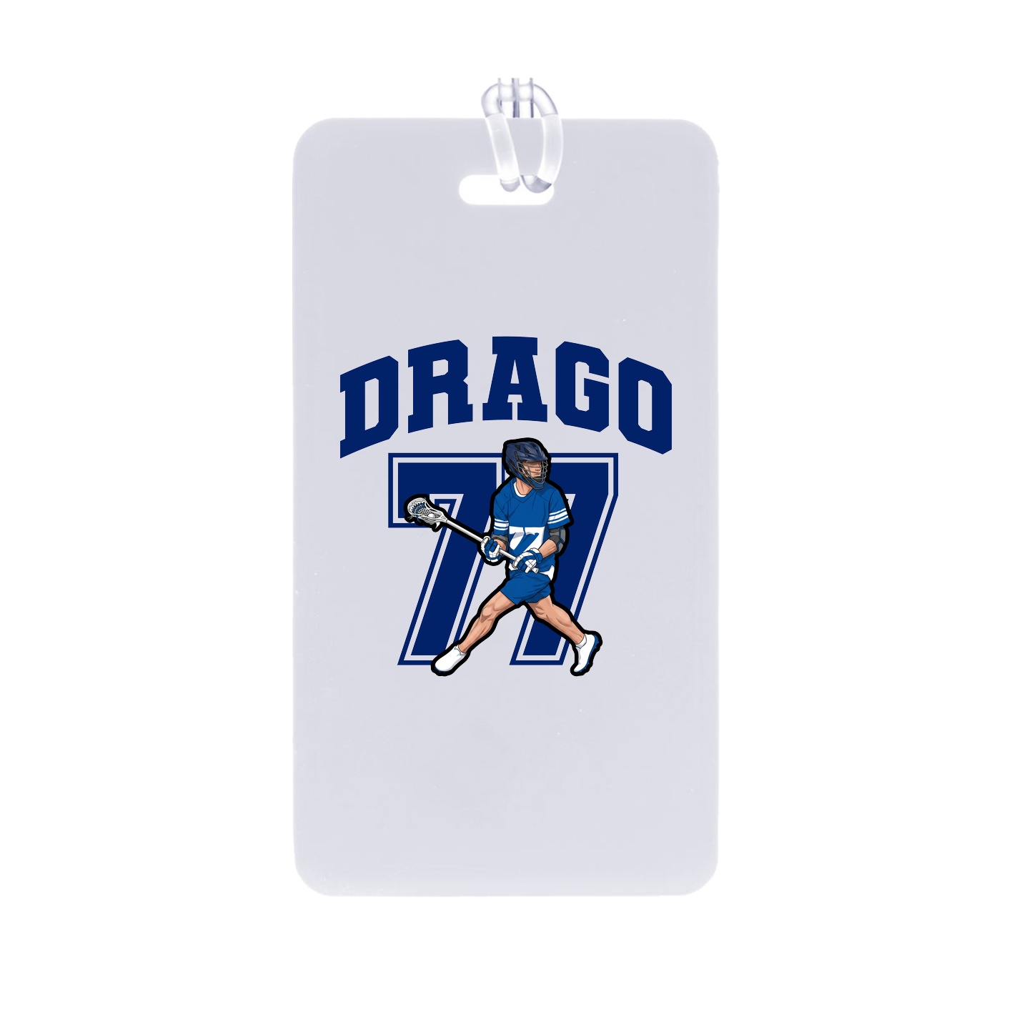 Bag Tag — Number in Classic