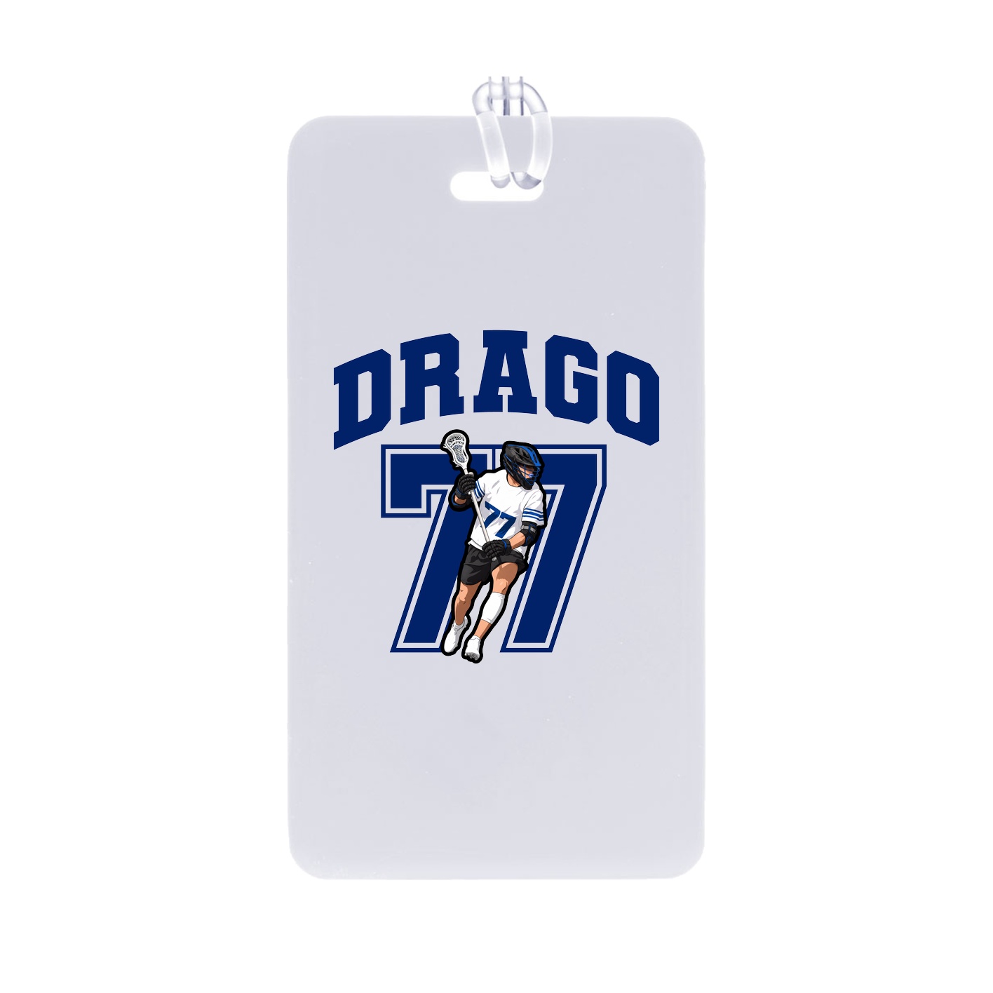 Bag Tag — Number in Classic