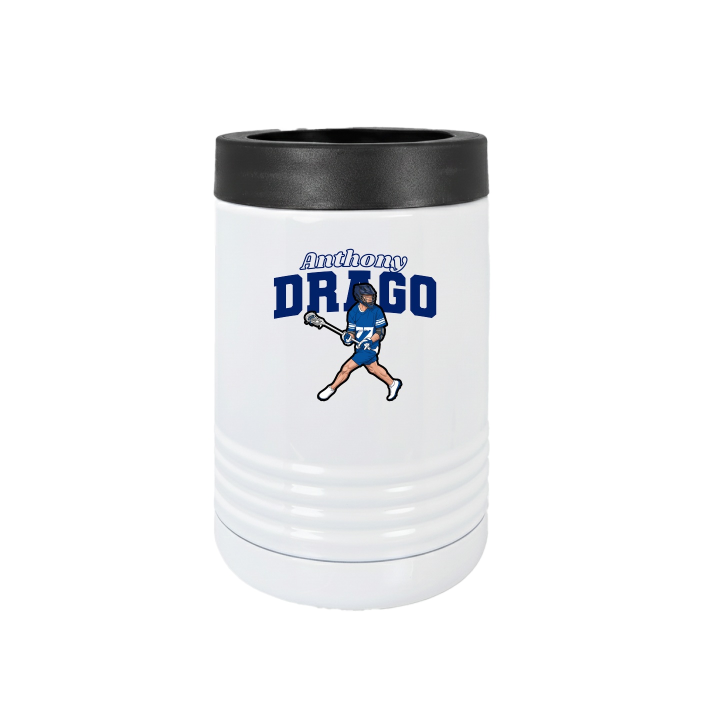 Beverage Holder — Name Arch in White