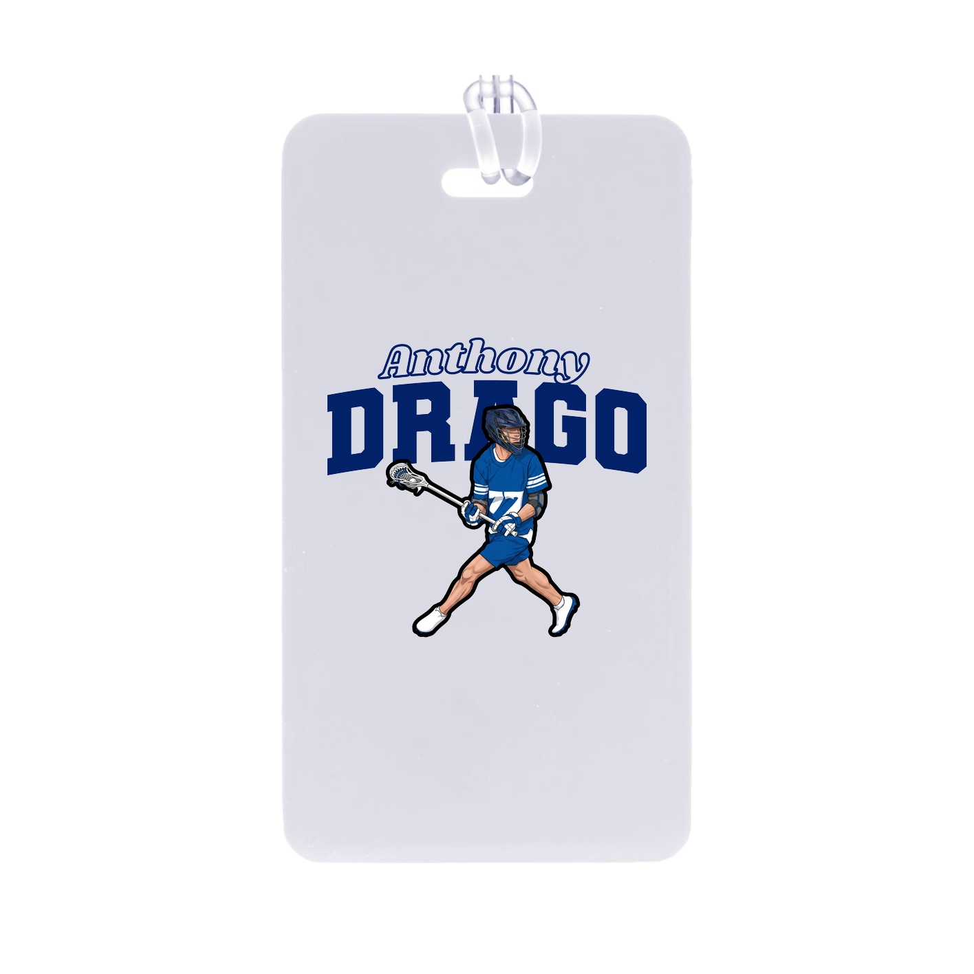 Bag Tag — Name Arch in Classic