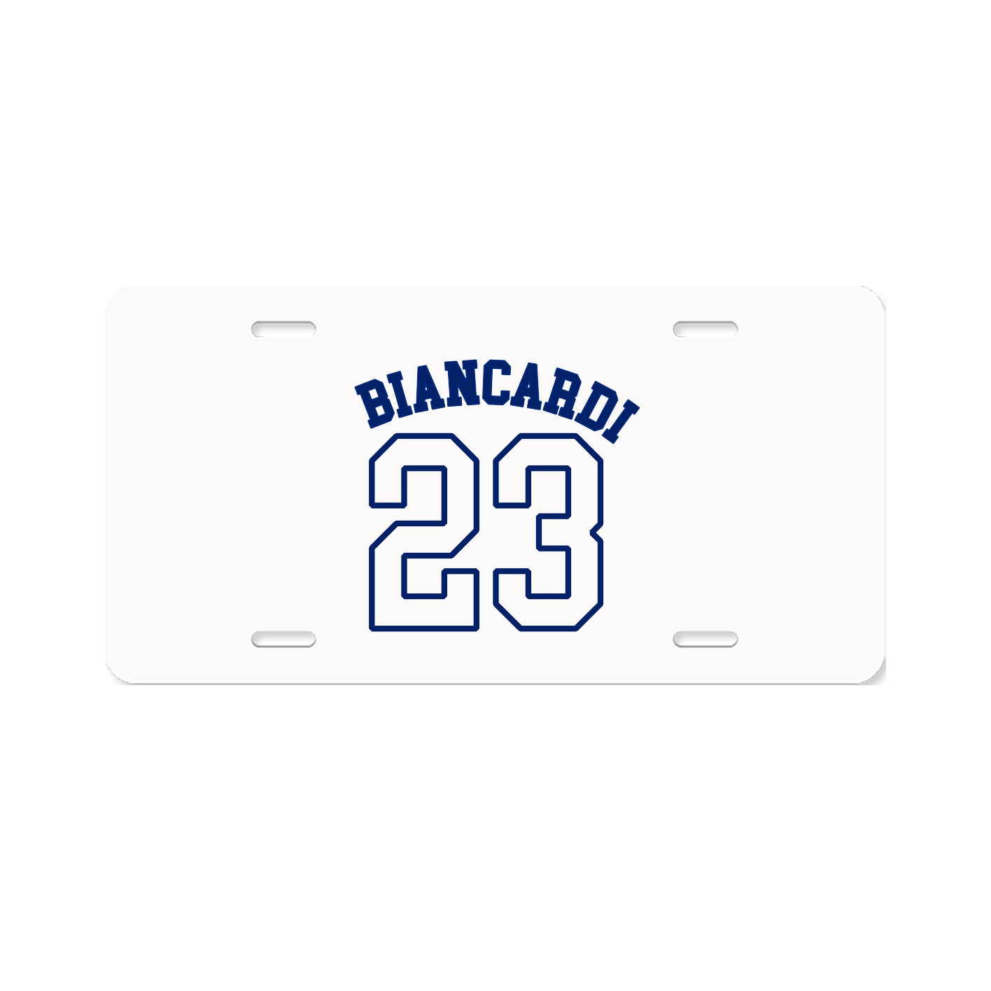 License Plate — Shirsey Arch in Classic