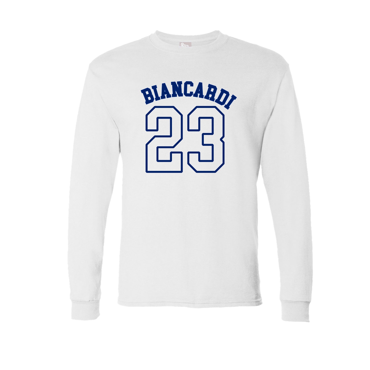 Long Sleeve Tee — Shirsey Arch in White