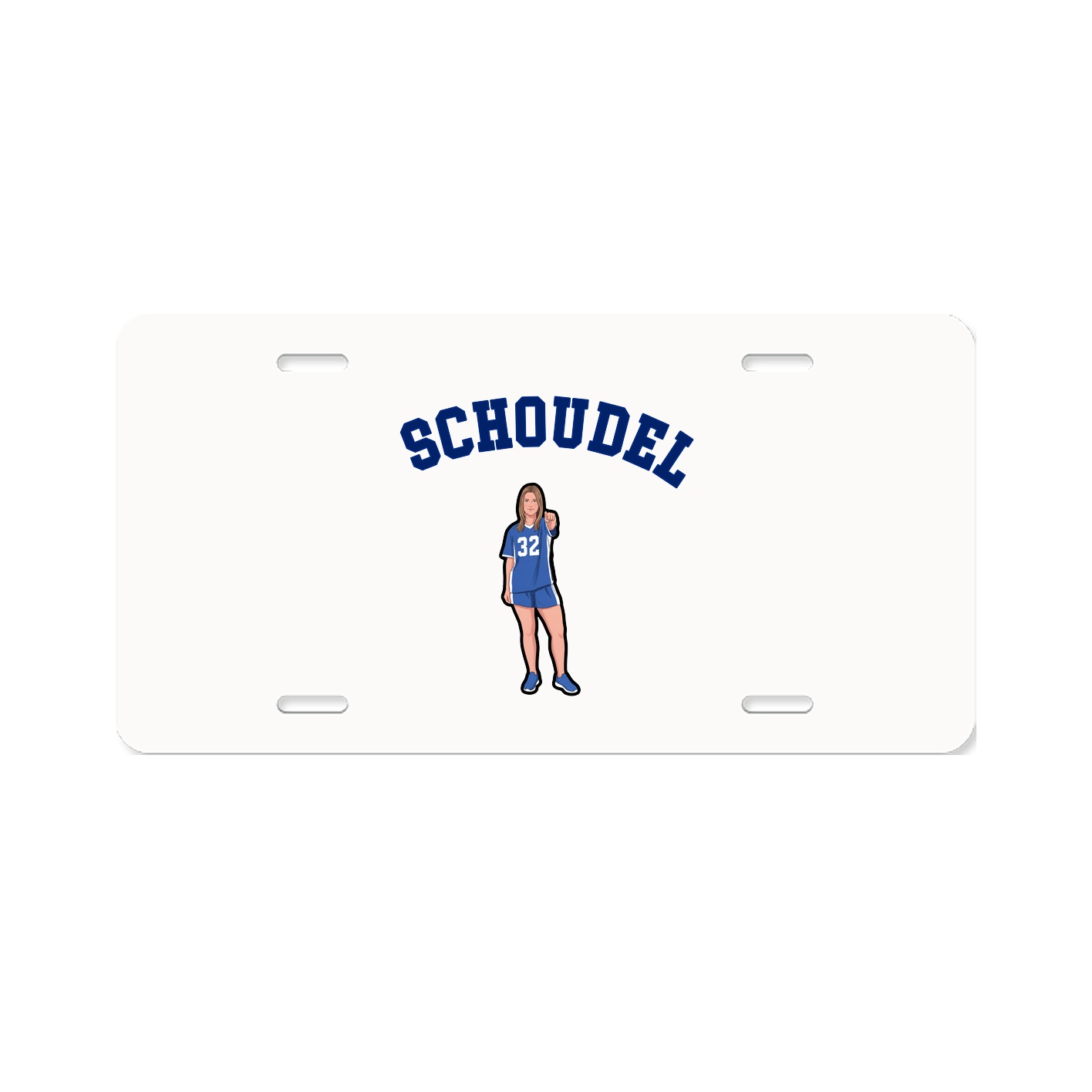 License Plate — Shirsey Arch in Classic