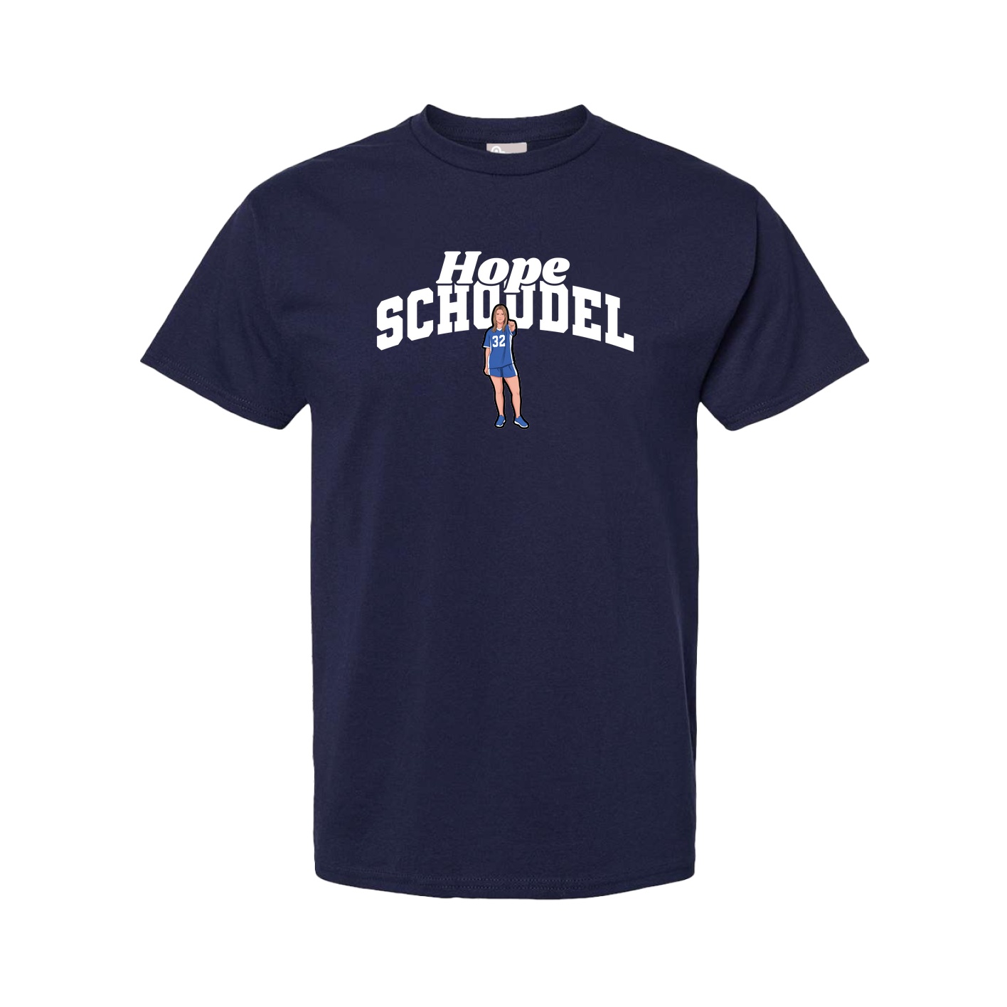 Tee — Signature Arch in Navy