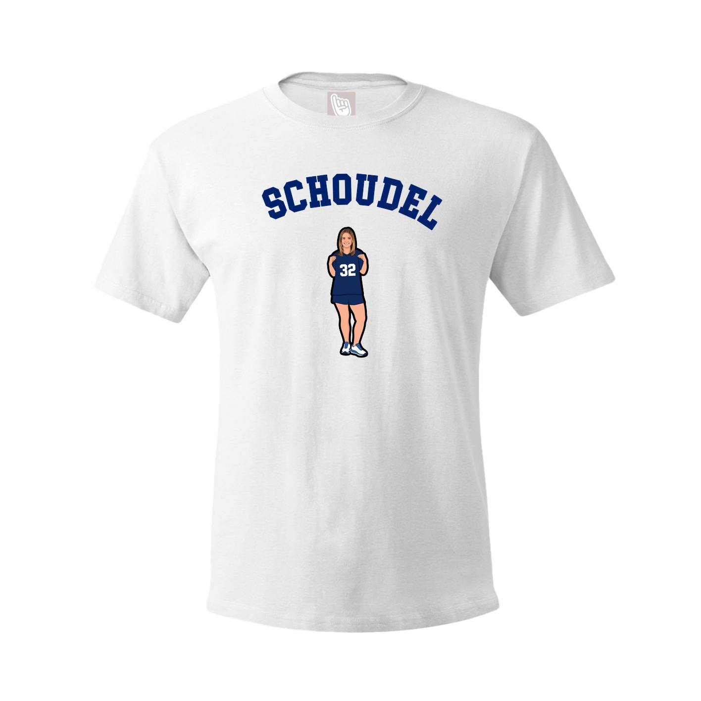 Youth Tee — Shirsey Arch in White