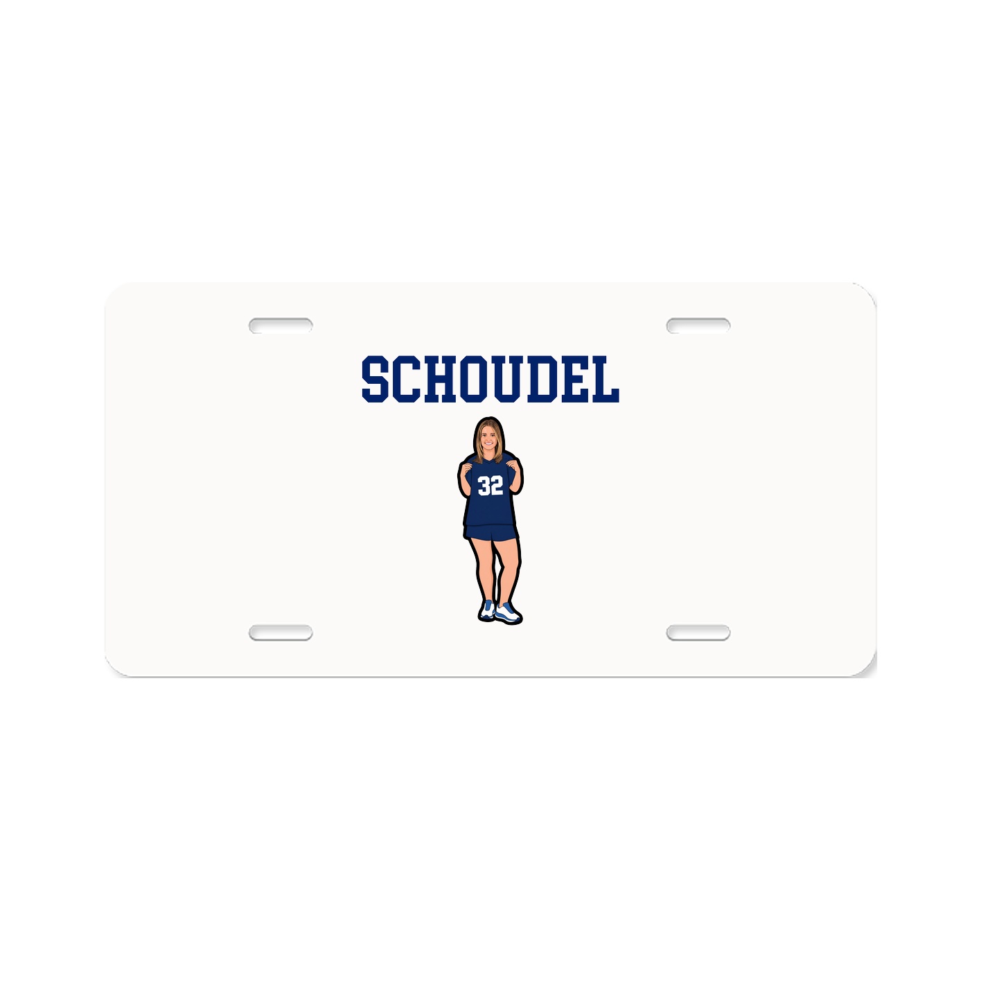 License Plate — Shirsey in Classic