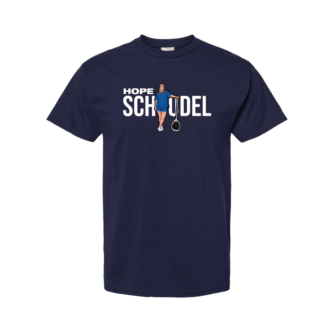 Youth Tee — Player Name in Navy