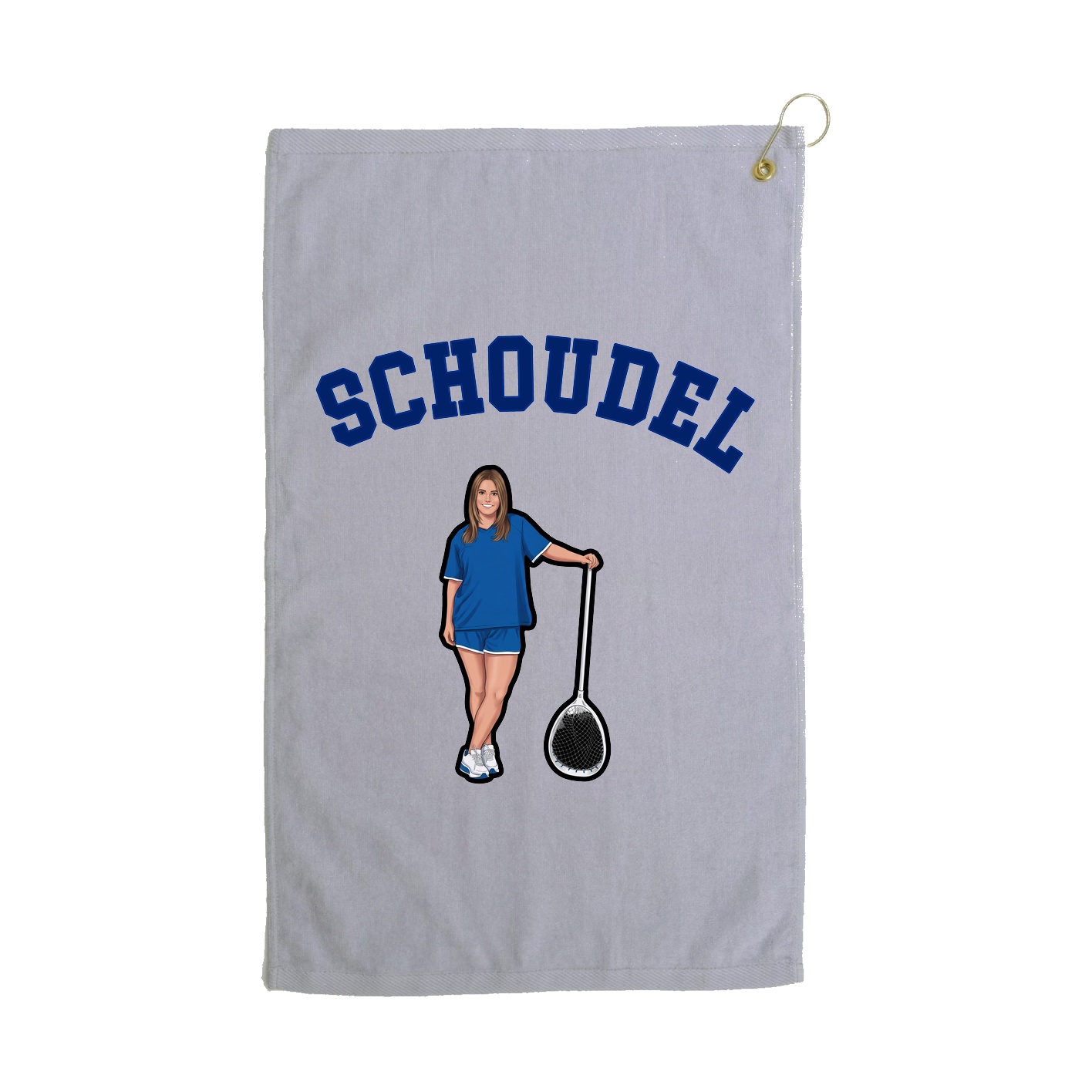 Golf Towel — Shirsey Arch in Grey