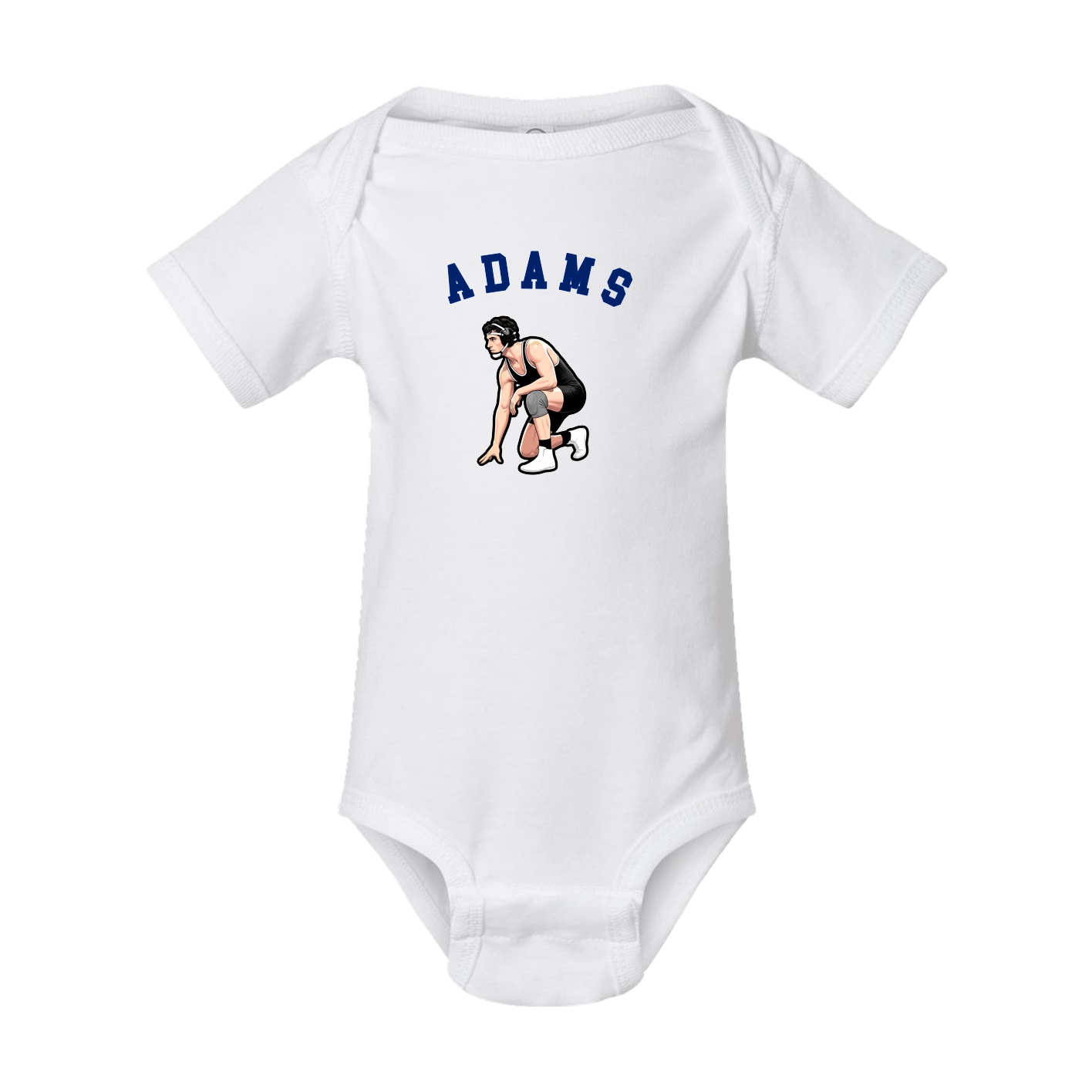 Baby Onesie — Shirsey Arch in White