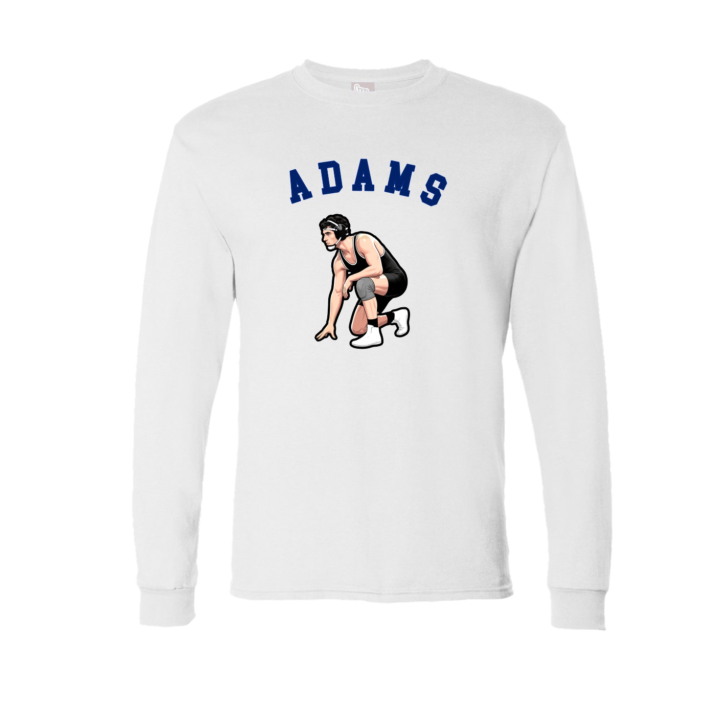 Long Sleeve Tee — Shirsey Arch in White