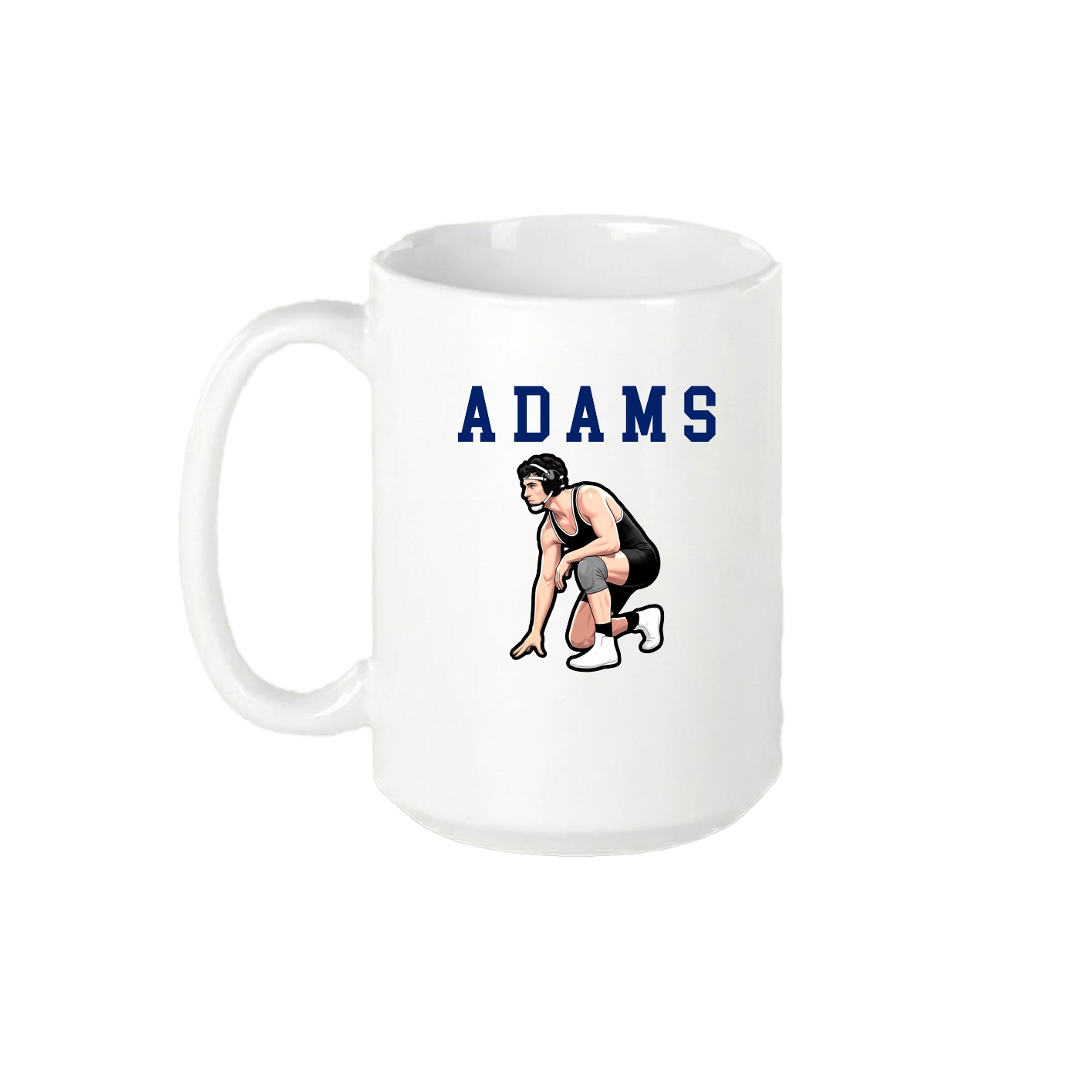15oz Coffee Mug — Shirsey in White