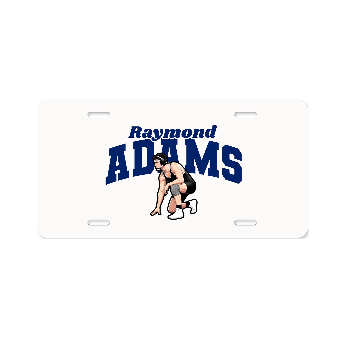 License Plate — Signature Arch in Classic