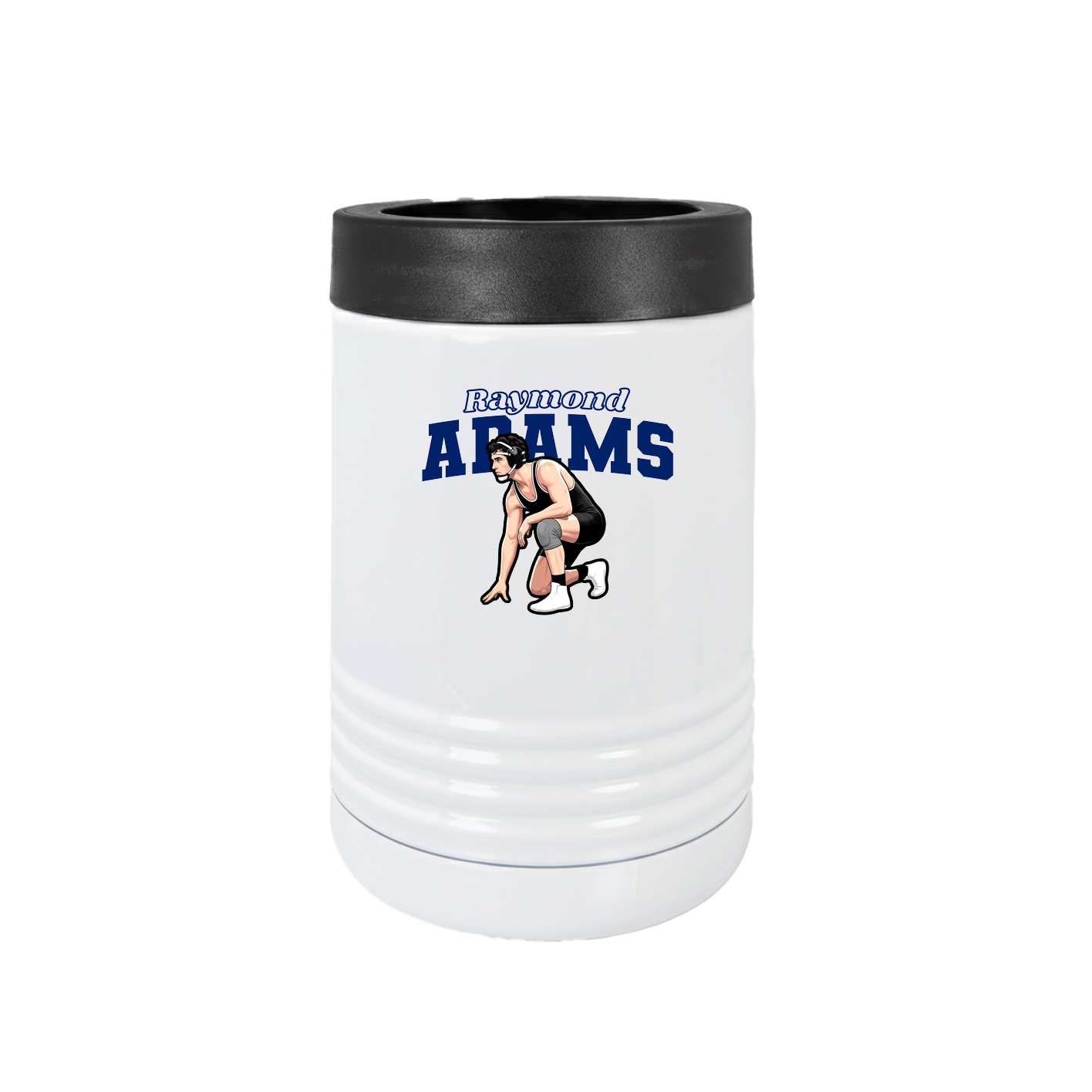 Beverage Holder — Name Arch in White