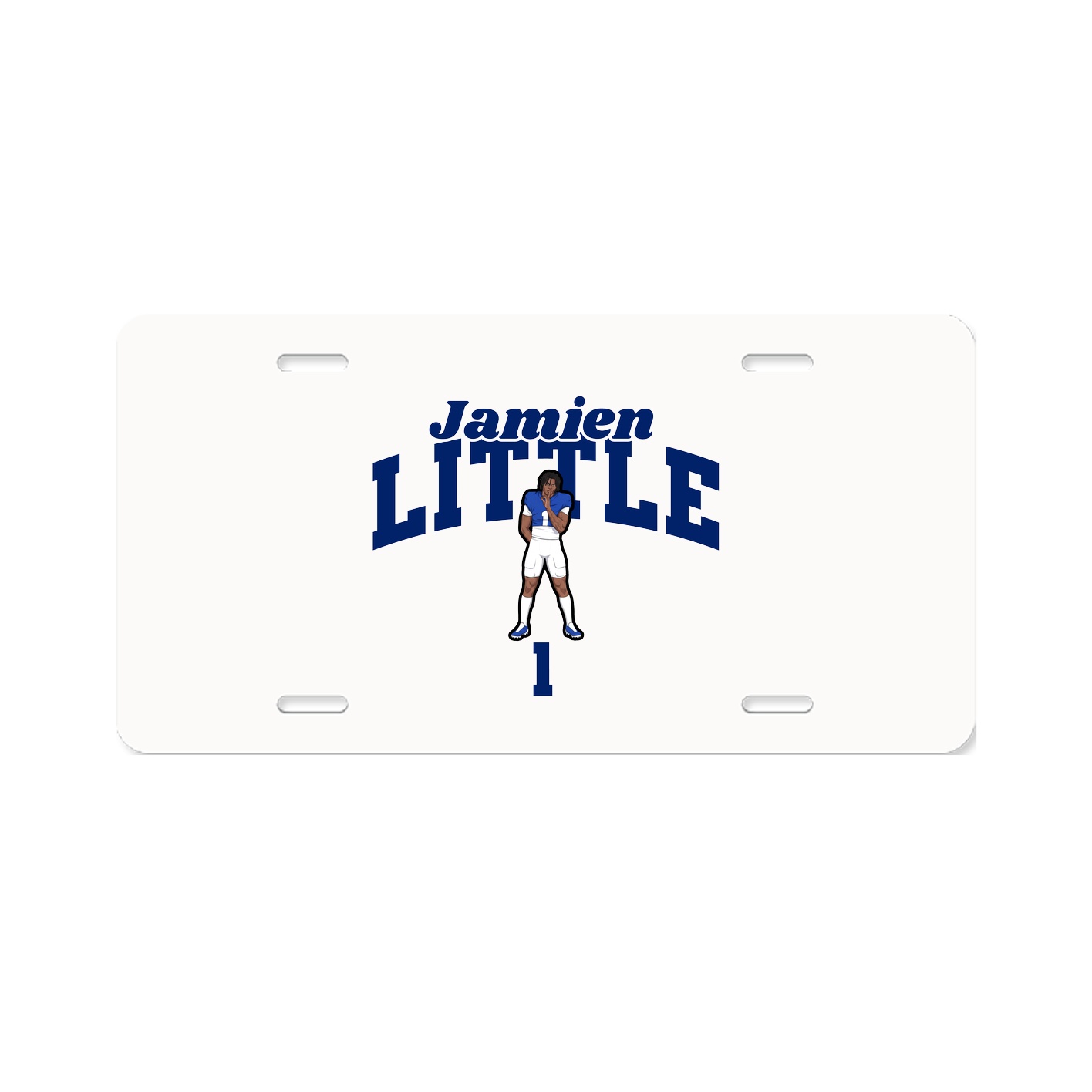 License Plate — Signature Arch in Classic