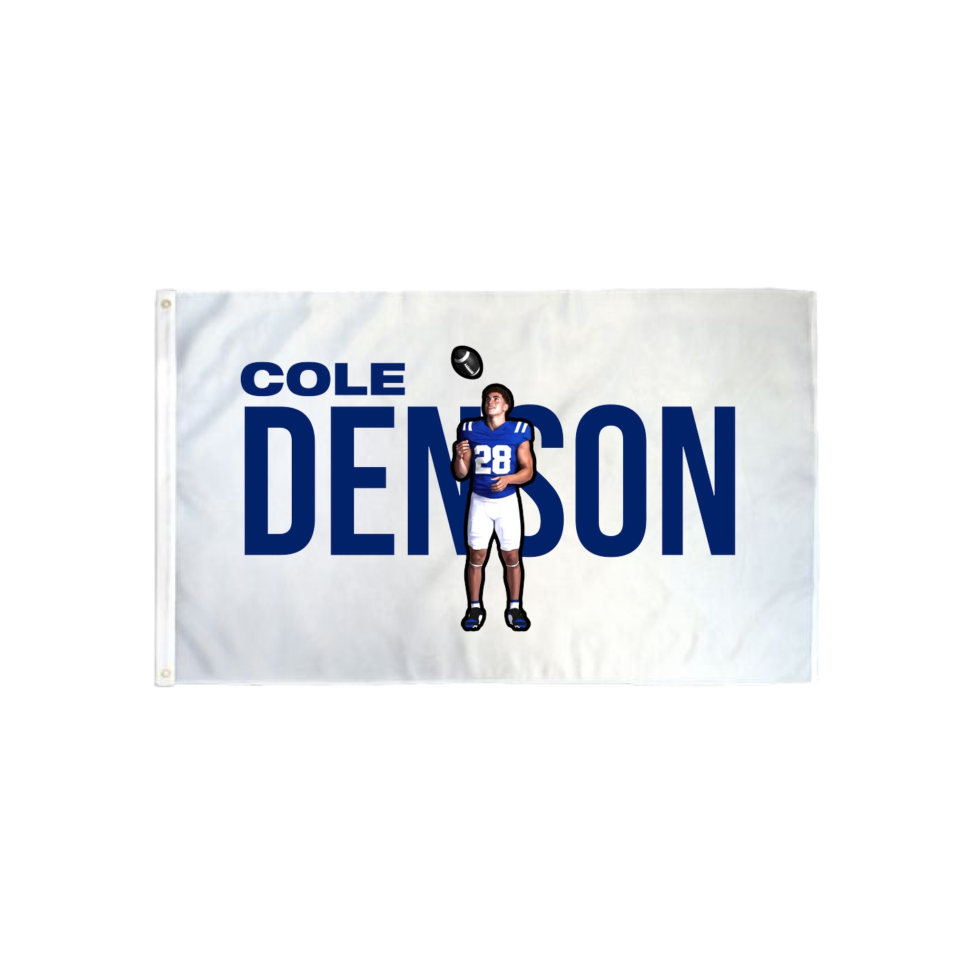 3x5 Flag — Player Name in Classic