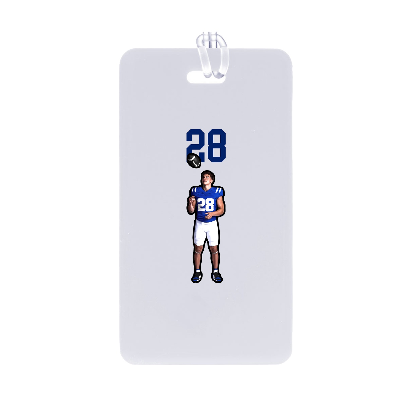Bag Tag — Number Top in Classic