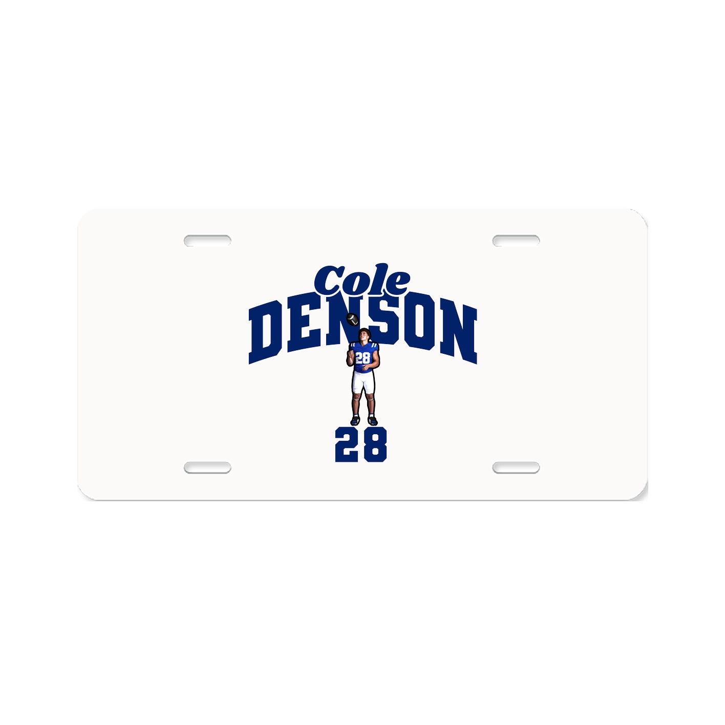 License Plate — Signature Arch in Classic