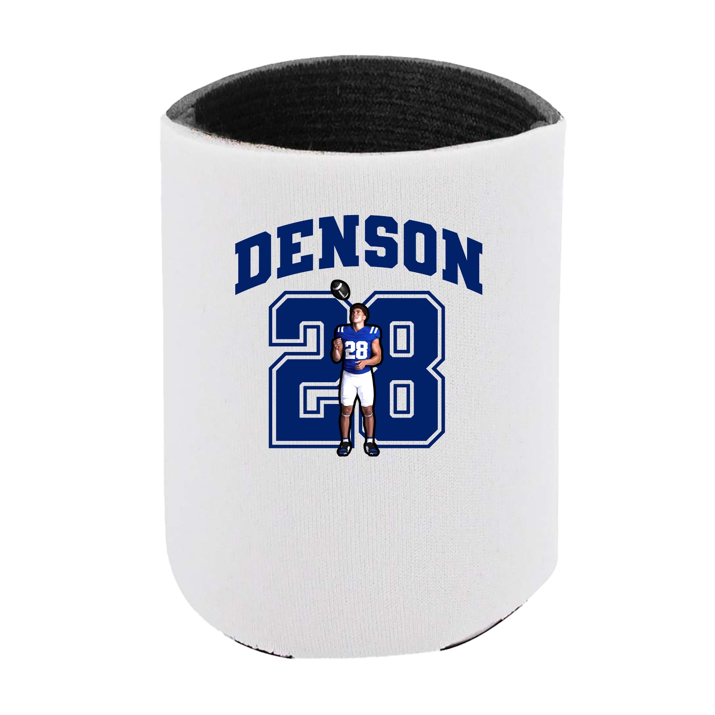 Can Holder — Number in White