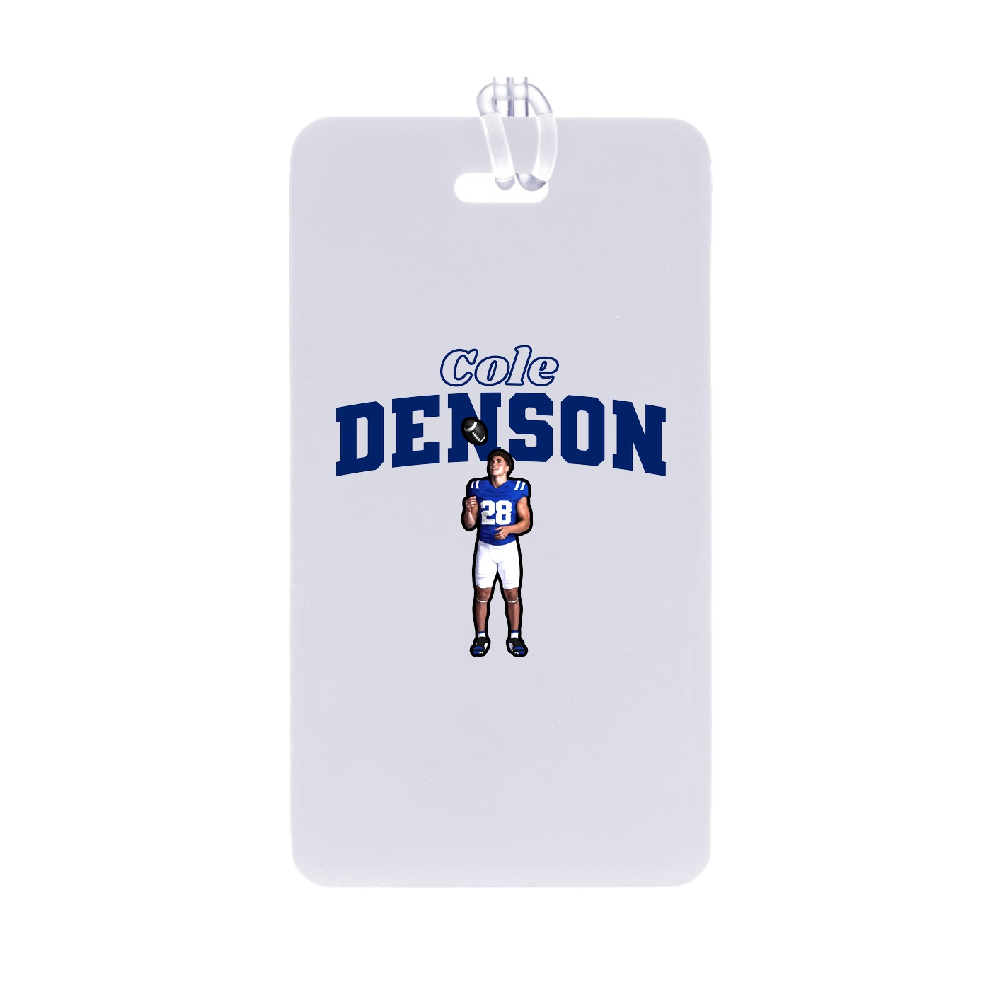 Bag Tag — Name Arch in Classic
