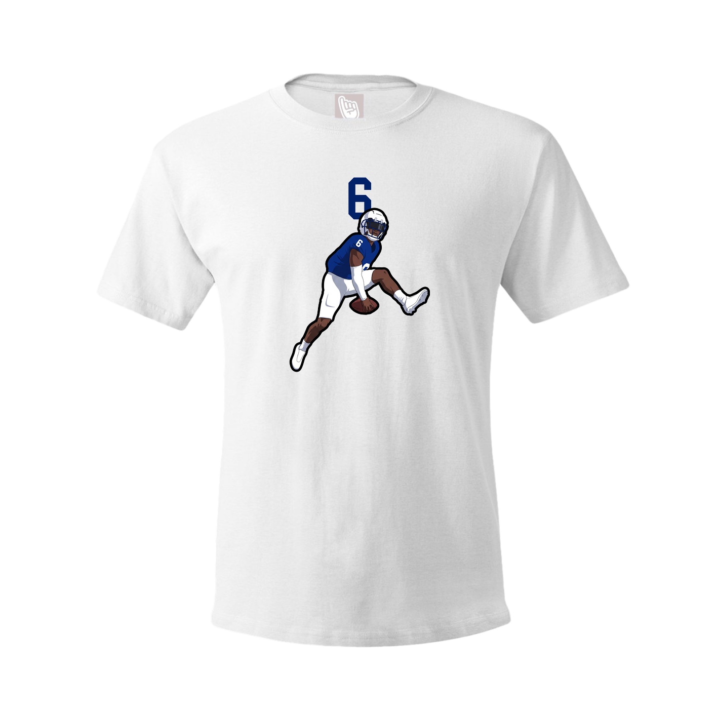 Tee — Number Top in White