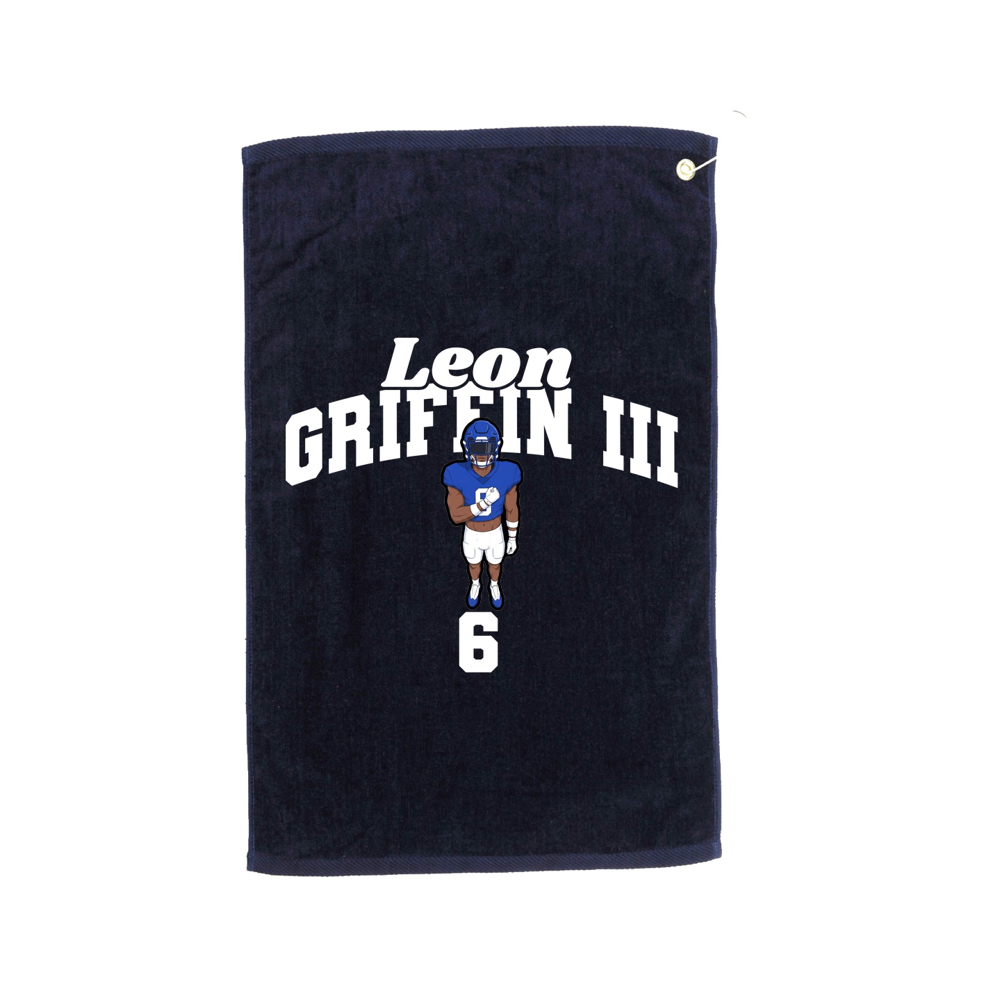 Golf Towel — Signature Arch in Navy