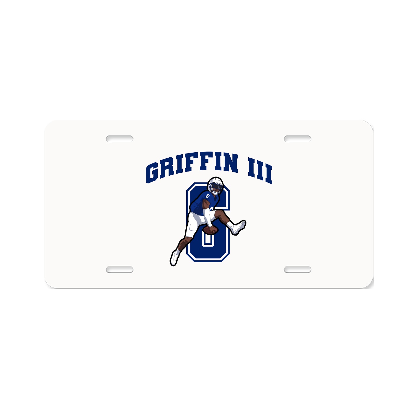 License Plate — Number in Classic