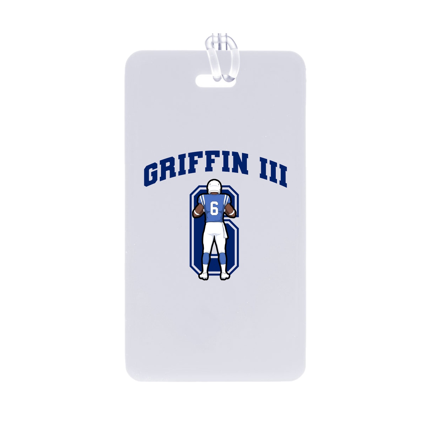 Bag Tag — Number in Classic