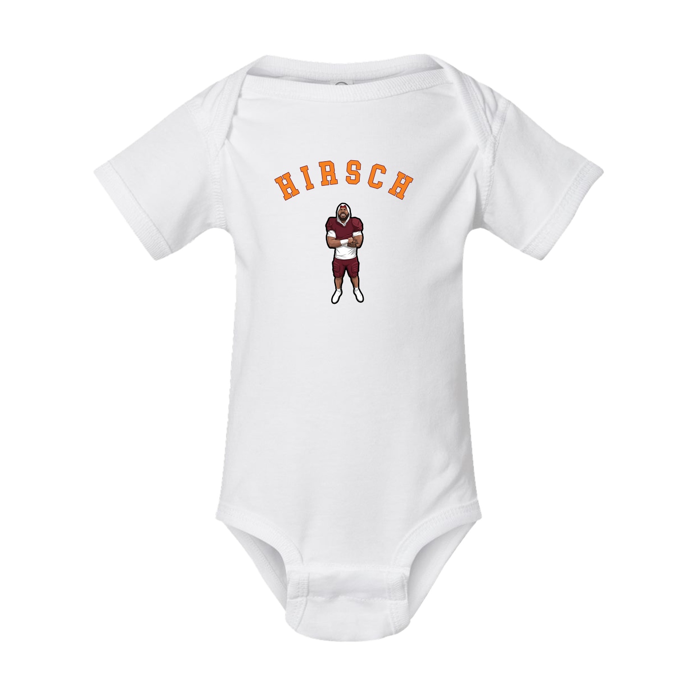 Baby Onesie — Shirsey Arch in White