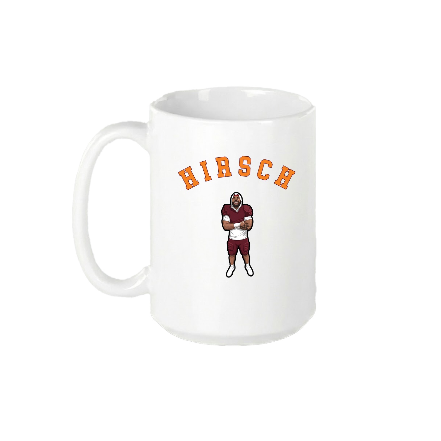 15oz Coffee Mug — Shirsey Arch in White