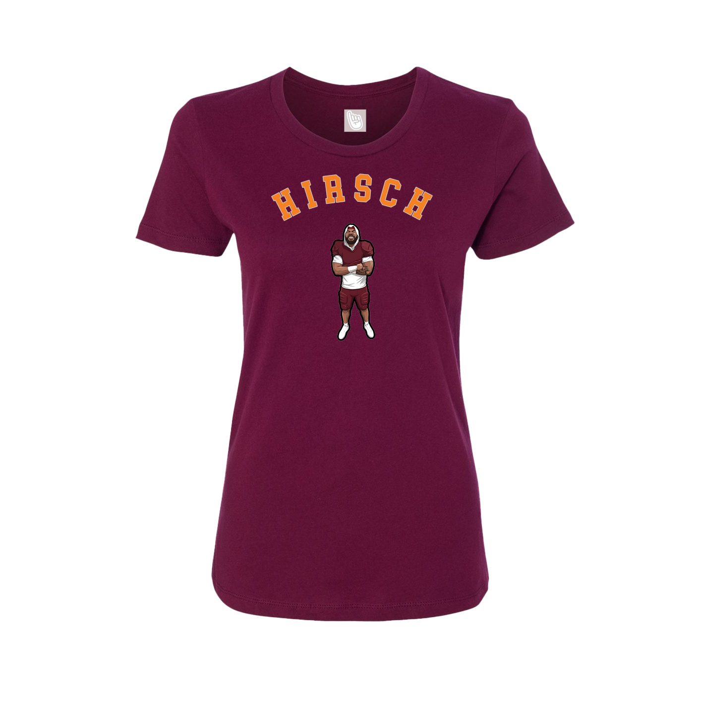 Womens Tee — Shirsey Arch in Maroon